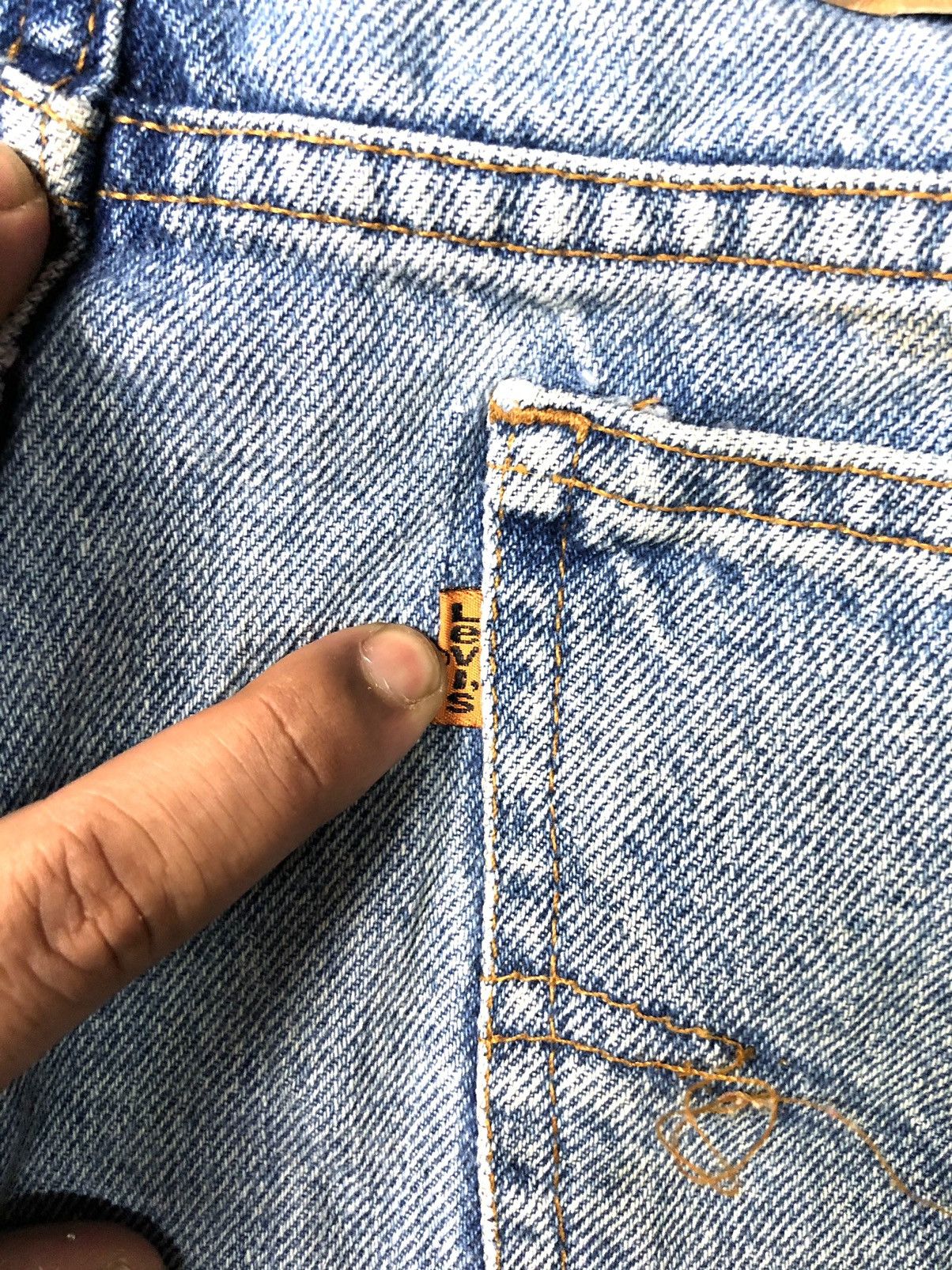 Levi's × Vintage VINTAGE 1995 LEVI’S 505 OREN TAB REGULAR FIT STRAIGHT LEG Size US 36 / EU 52 - 3 Thumbnail