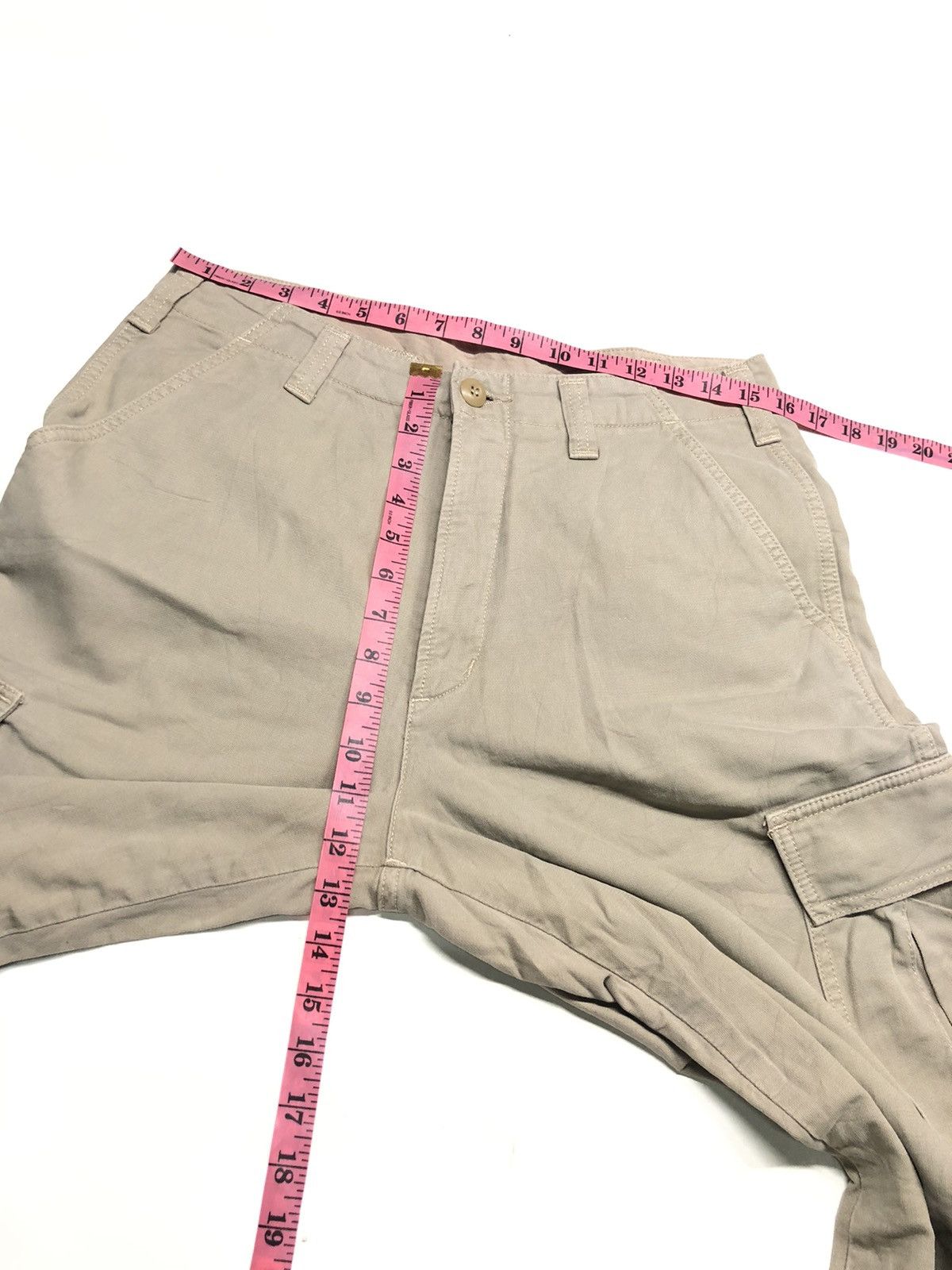 Lee × Vintage VINTAGE LEE SANFORIZED TACTICAL MULTI POCKET CARGO PANTS Size US 32 / EU 48 - 15 Thumbnail