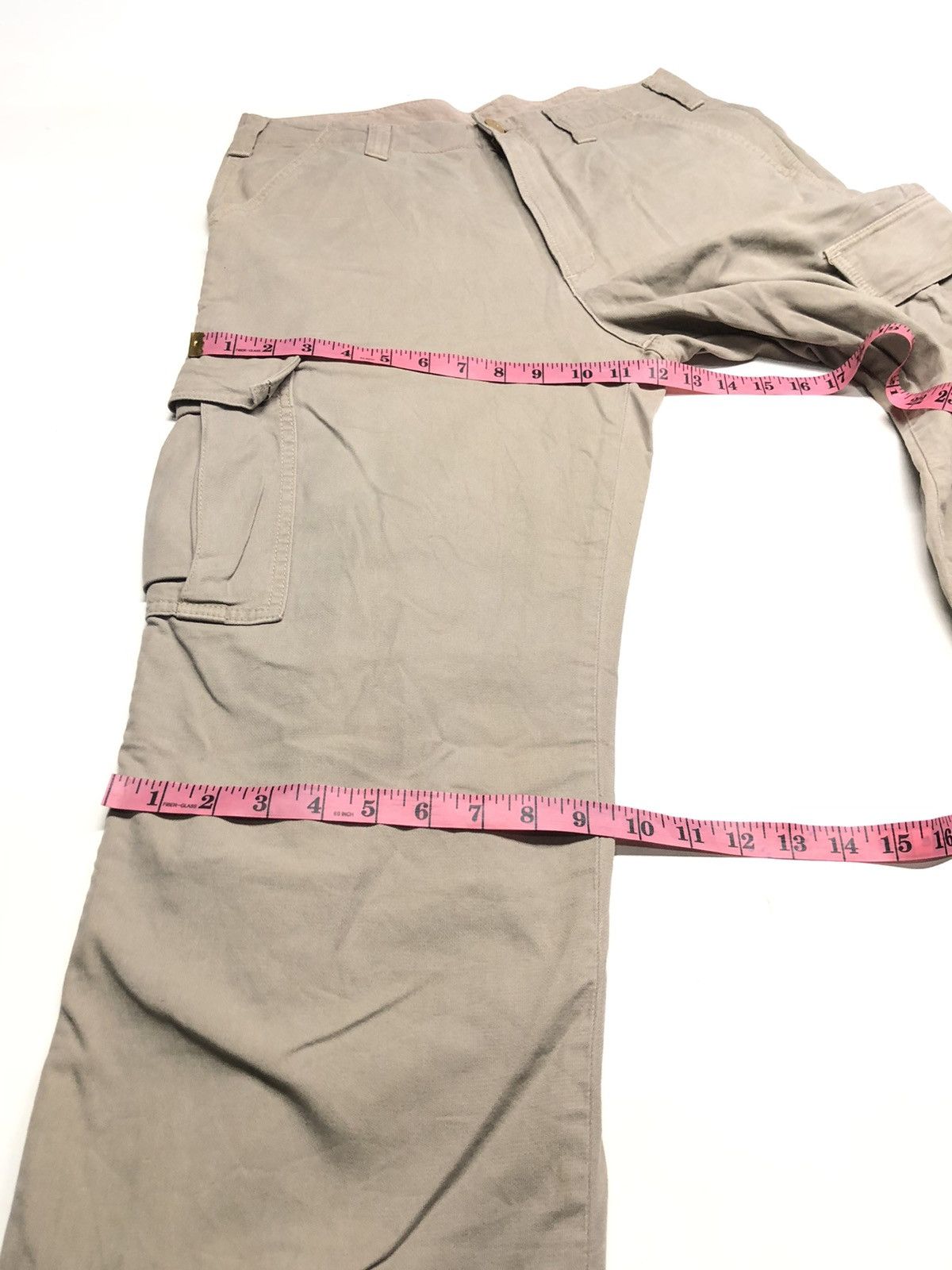 Lee × Vintage VINTAGE LEE SANFORIZED TACTICAL MULTI POCKET CARGO PANTS Size US 32 / EU 48 - 16 Thumbnail