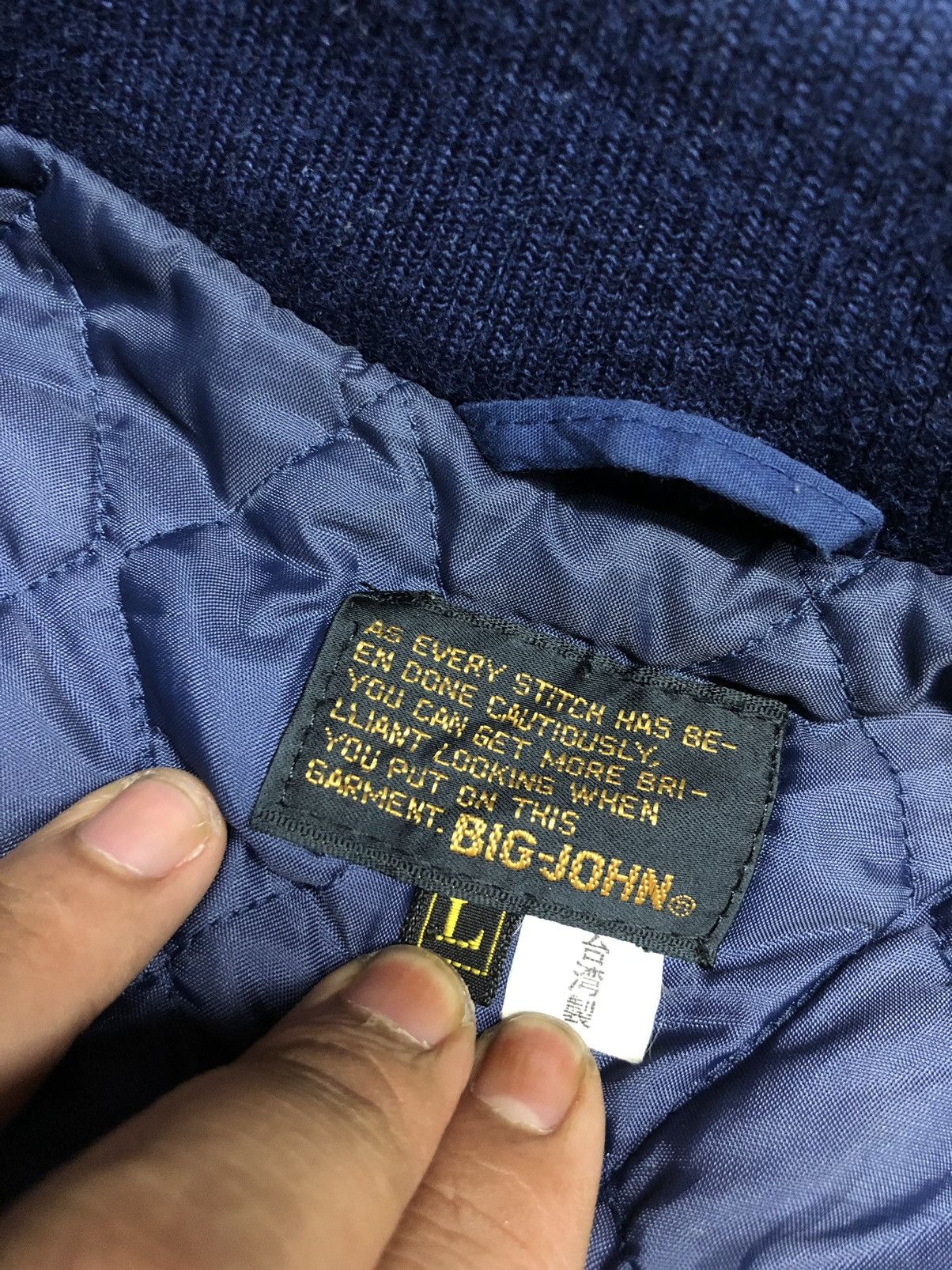 Big John × Japanese Brand × Vintage VINTAGE BIG JOHN SPORT BOMBER JACKET Size US L / EU 52-54 / 3 - 9 Thumbnail