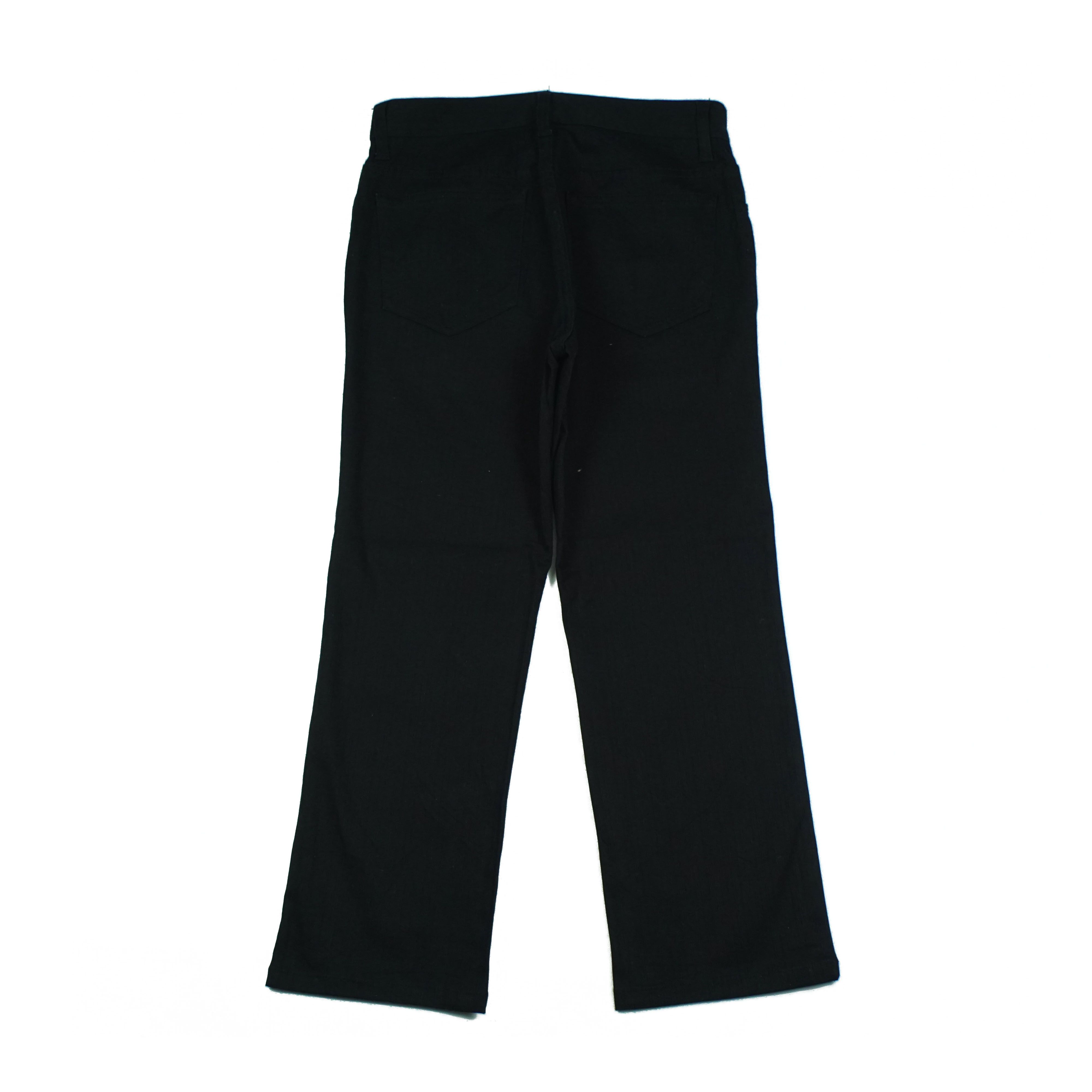 Vintage *NoTariff Louis Chavlon Black Pants Size US 29 - 3 Thumbnail