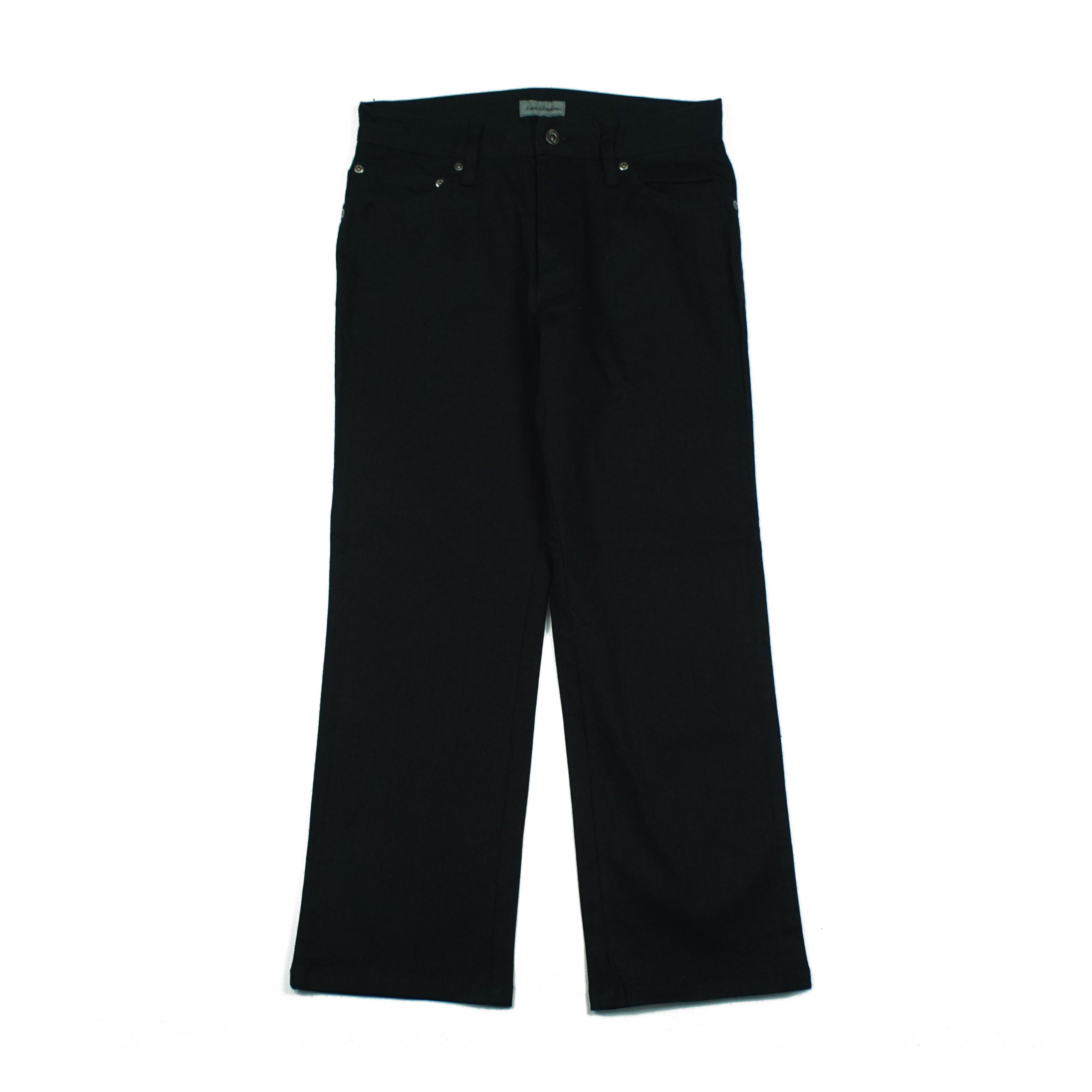 Vintage *NoTariff Louis Chavlon Black Pants Size US 29 - 1 Thumbnail