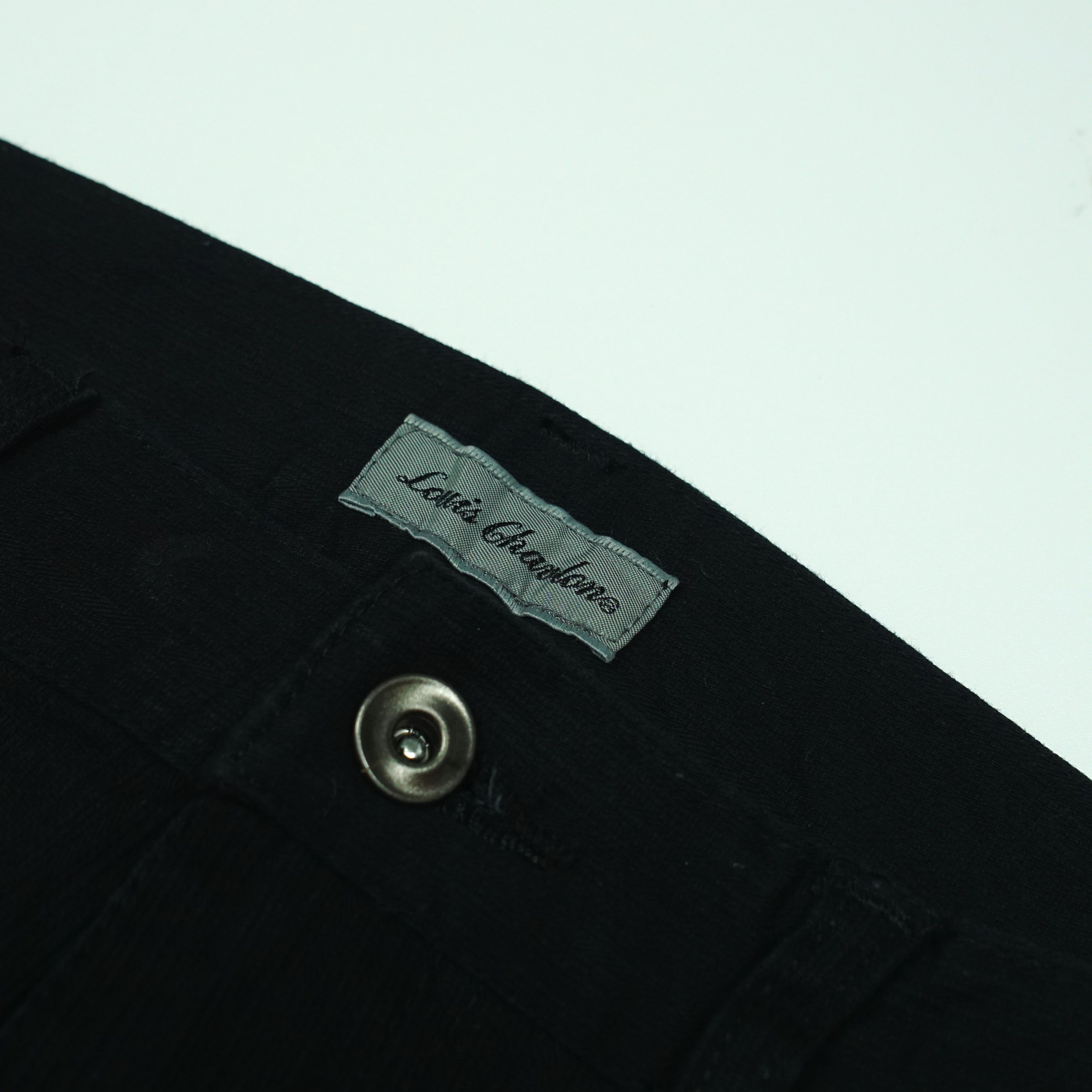 Vintage *NoTariff Louis Chavlon Black Pants Size US 29 - 5 Thumbnail