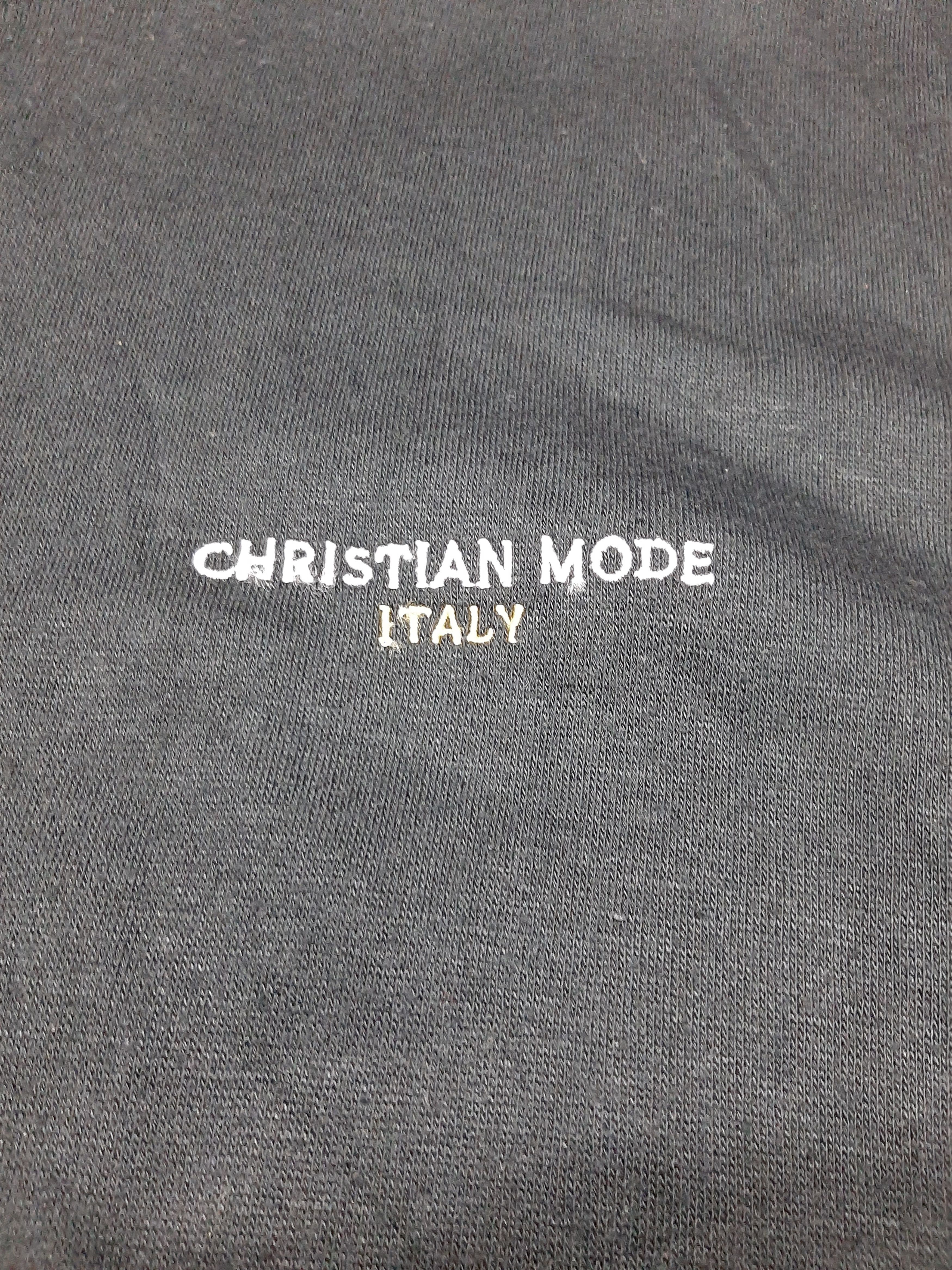 Designer × Vintage VINTAGE CHRISTIAN MODE ITALY 🇮🇹SWEATSHIRT EMBROIDERY LOGO Size US L / EU 52-54 / 3 - 4 Thumbnail