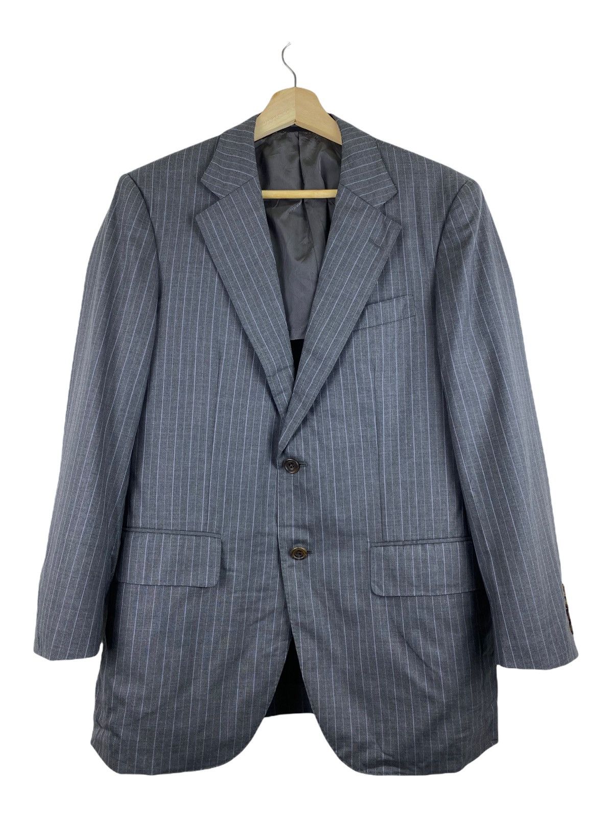 Burberry × Designer BURBERRY LONDON GREY MAN’S BLAZER Size US M / EU 48-50 / 2 - 1 Thumbnail