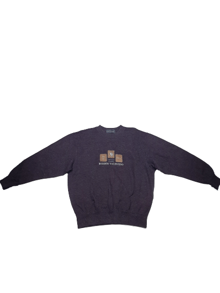 Designer × Valentino × Vintage VINTAGE RUDHOS VALENTINO CREWNECK SWEATSHIRT EMBROIDERYLOGO Size US L / EU 52-54 / 3 - 1 Thumbnail
