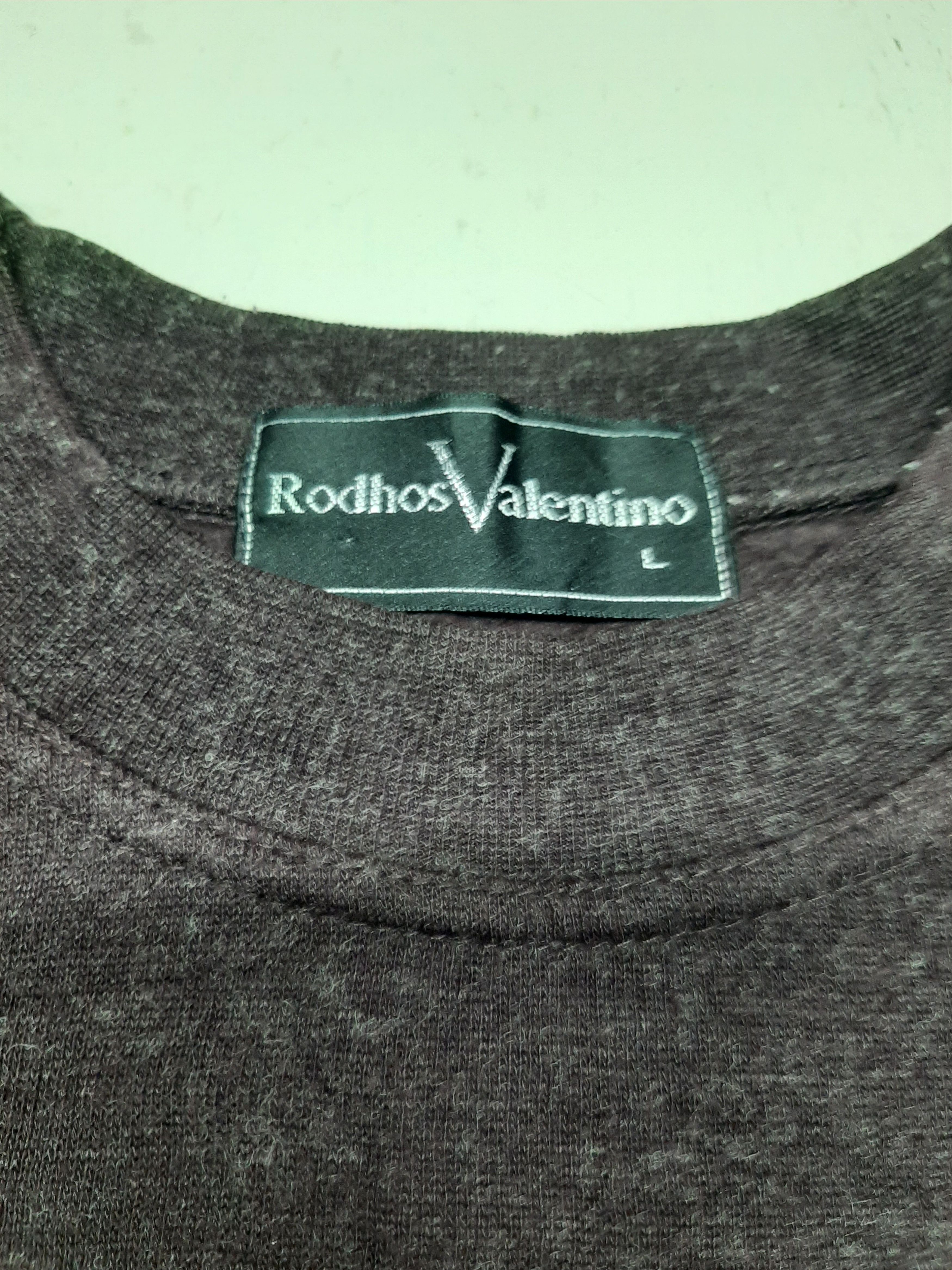 Designer × Valentino × Vintage VINTAGE RUDHOS VALENTINO CREWNECK SWEATSHIRT EMBROIDERYLOGO Size US L / EU 52-54 / 3 - 5 Thumbnail