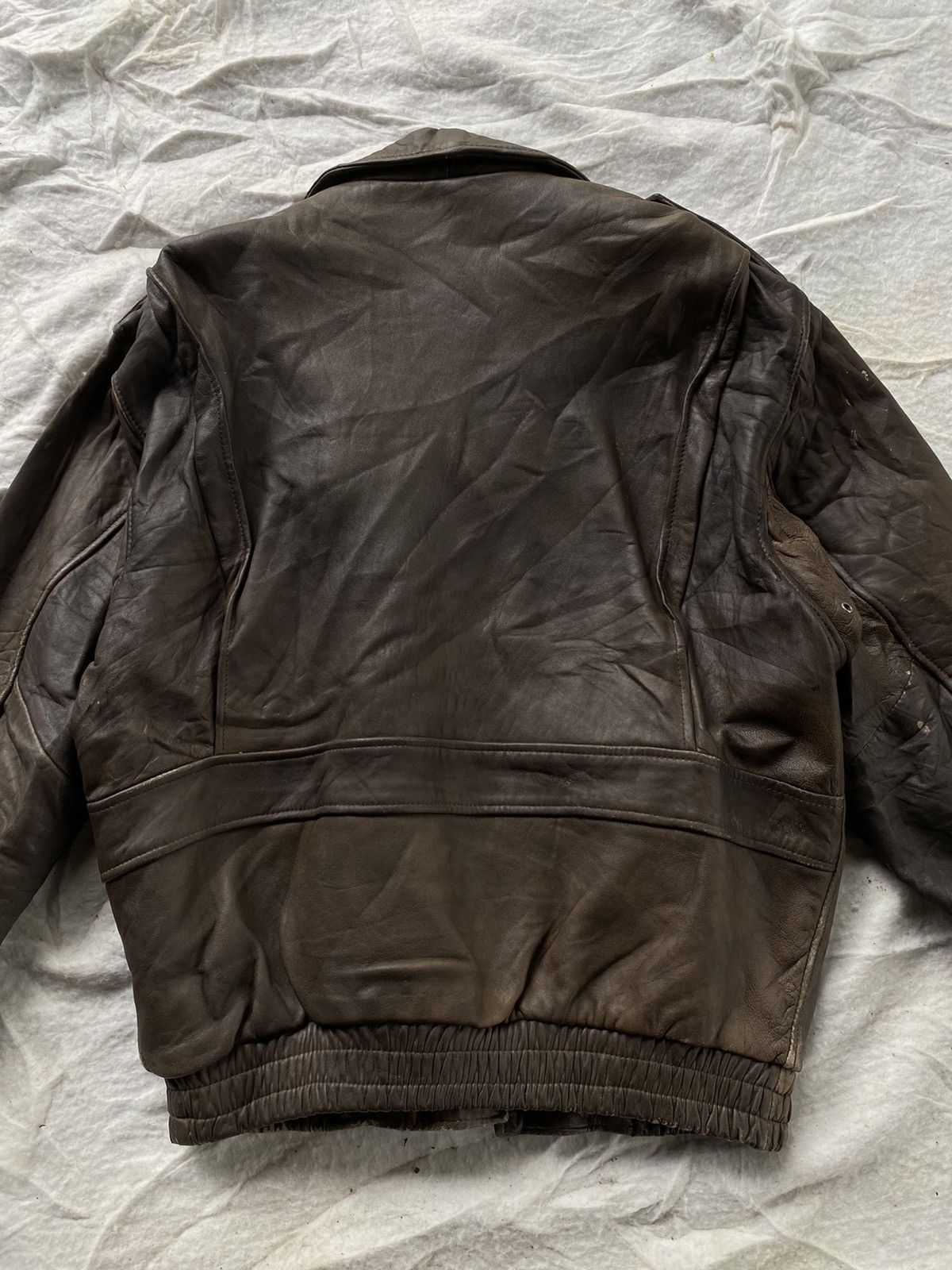 Vintage GK143🔥VINTAGE US ARMED FORCES AVIATOR JACKET Size US S / EU 44-46 / 1 - 5 Thumbnail
