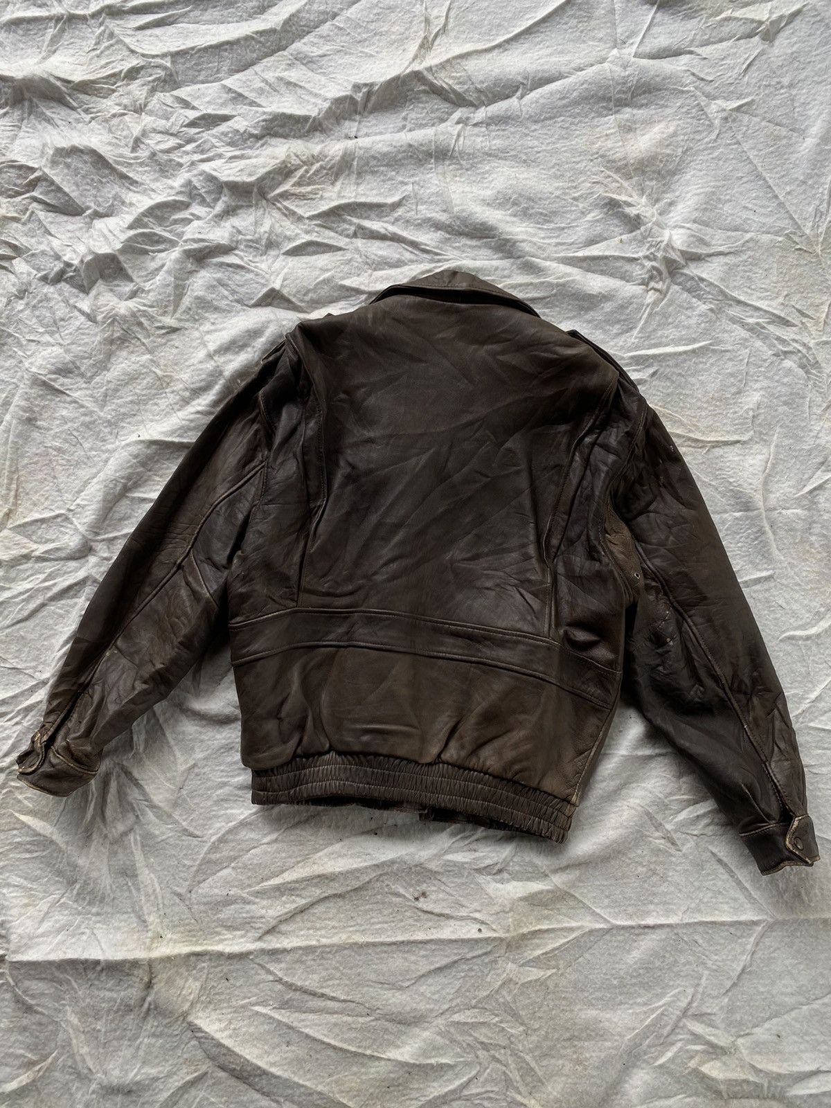 Vintage GK143🔥VINTAGE US ARMED FORCES AVIATOR JACKET Size US S / EU 44-46 / 1 - 4 Thumbnail
