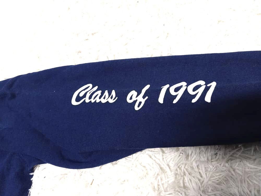 Hanes × Vintage VINTAGE 90s EAST FORSYTH DECA CLASS OF 1991 SWEATSHIRT Size US XL / EU 56 / 4 - 3 Thumbnail