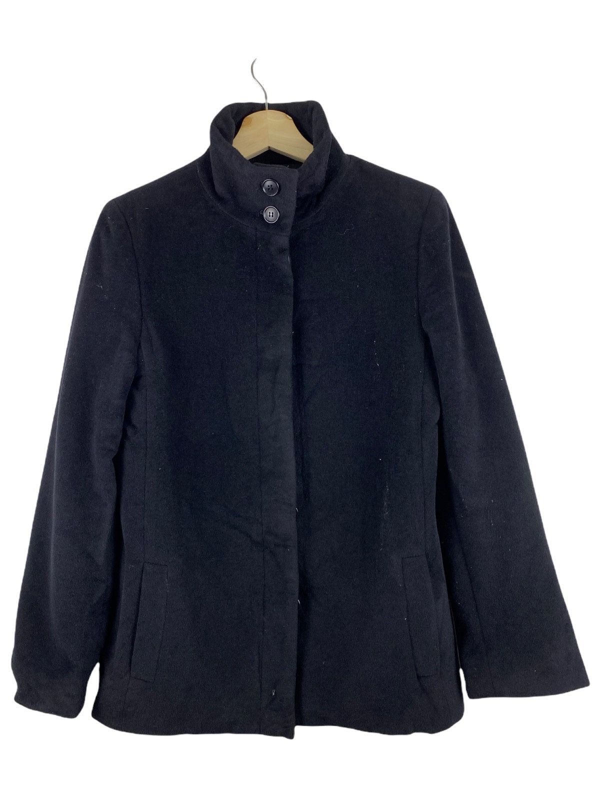 Calvin Klein × Designer CALVIN KLEIN BLACK COAT Size US S / EU 44-46 / 1 - 1 Thumbnail