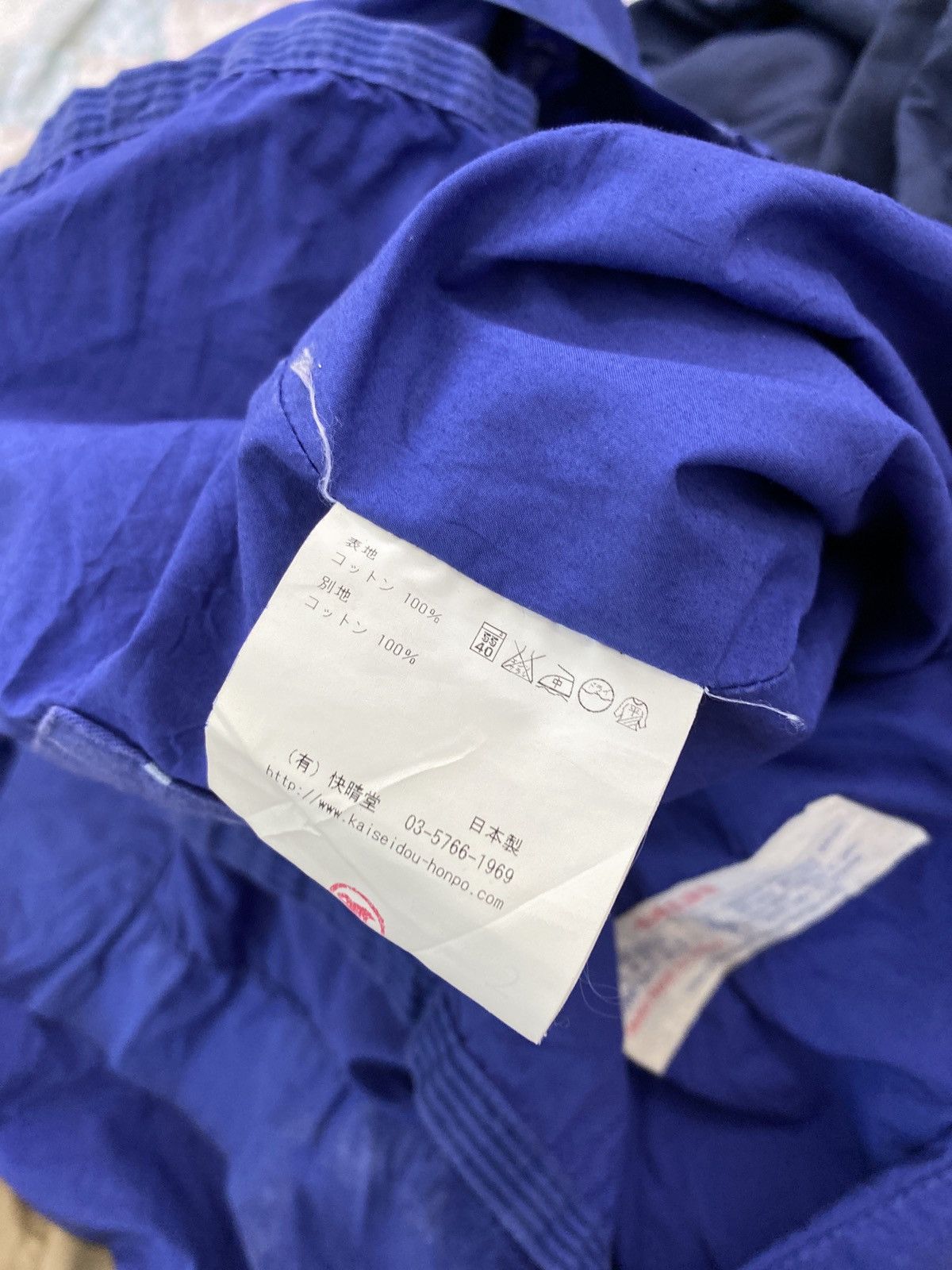 Designer × Japanese Brand KAISEIDOU BLUE NAVY JACKET INSPIRED KAPITAL Size US M / EU 48-50 / 2 - 5 Thumbnail