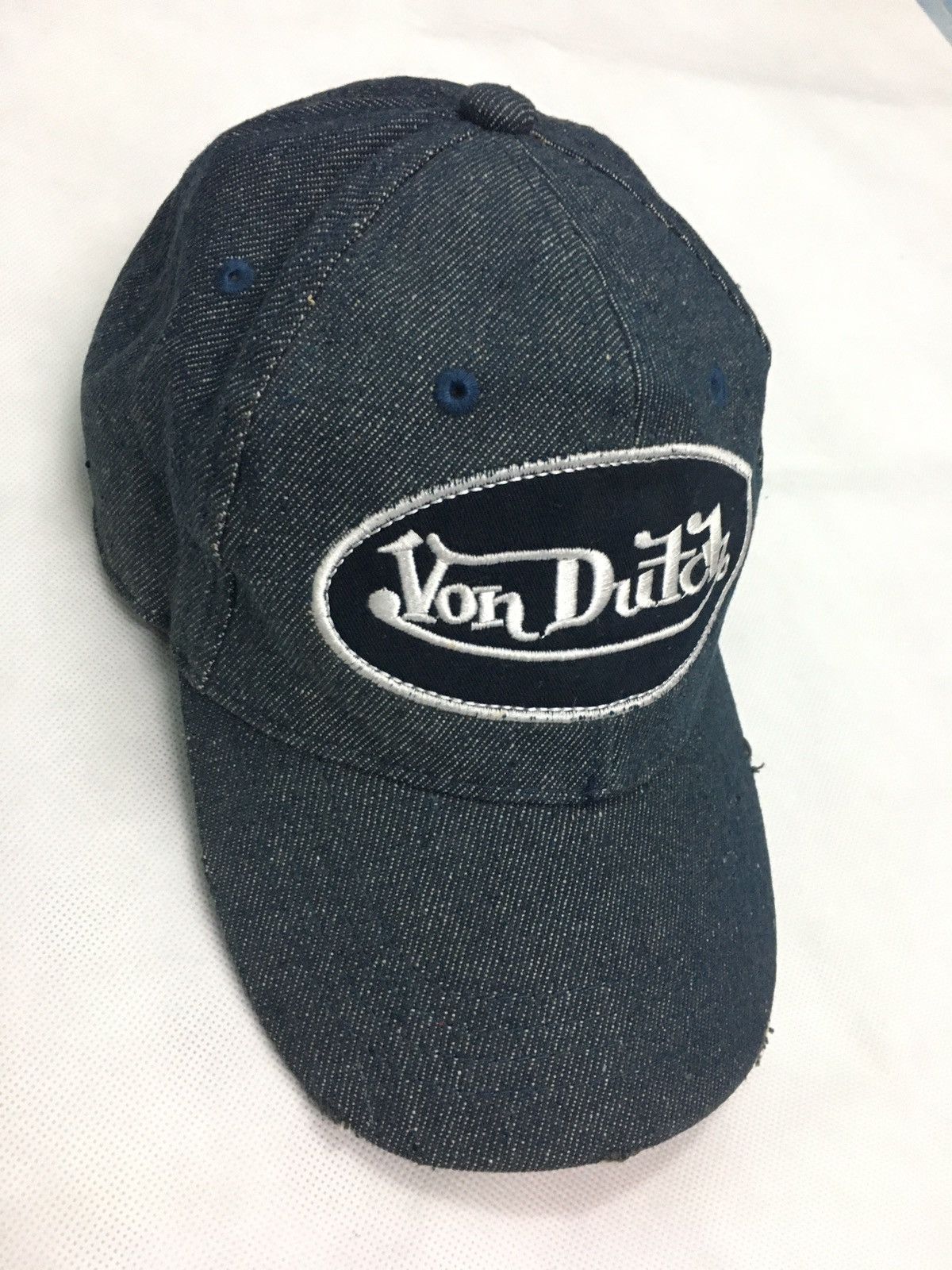 Vintage × Von Dutch Von Dutch Denim Hat Size ONE SIZE - 3 Thumbnail