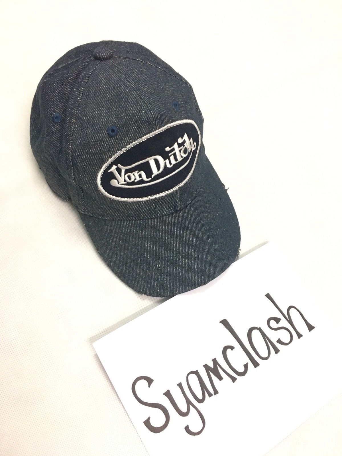 Vintage × Von Dutch Von Dutch Denim Hat Size ONE SIZE - 4 Thumbnail