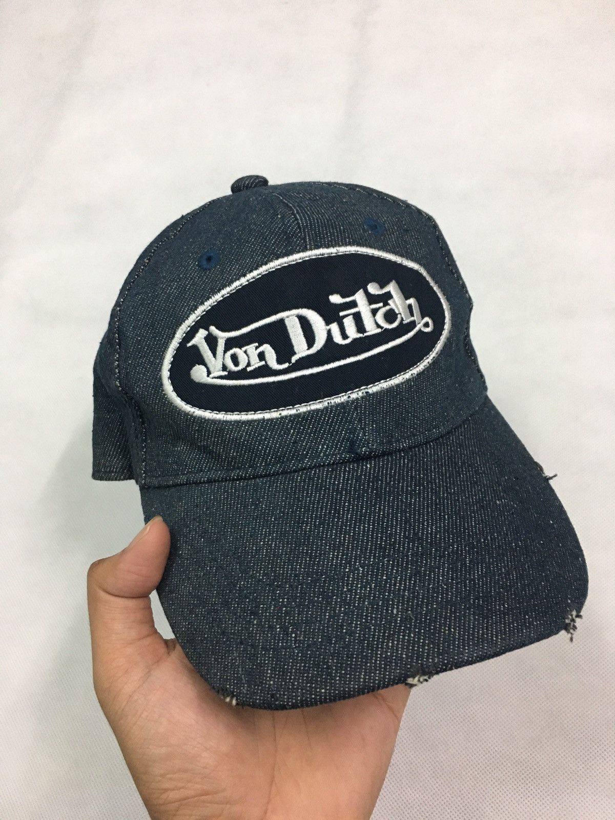 Vintage × Von Dutch Von Dutch Denim Hat Size ONE SIZE - 2 Thumbnail