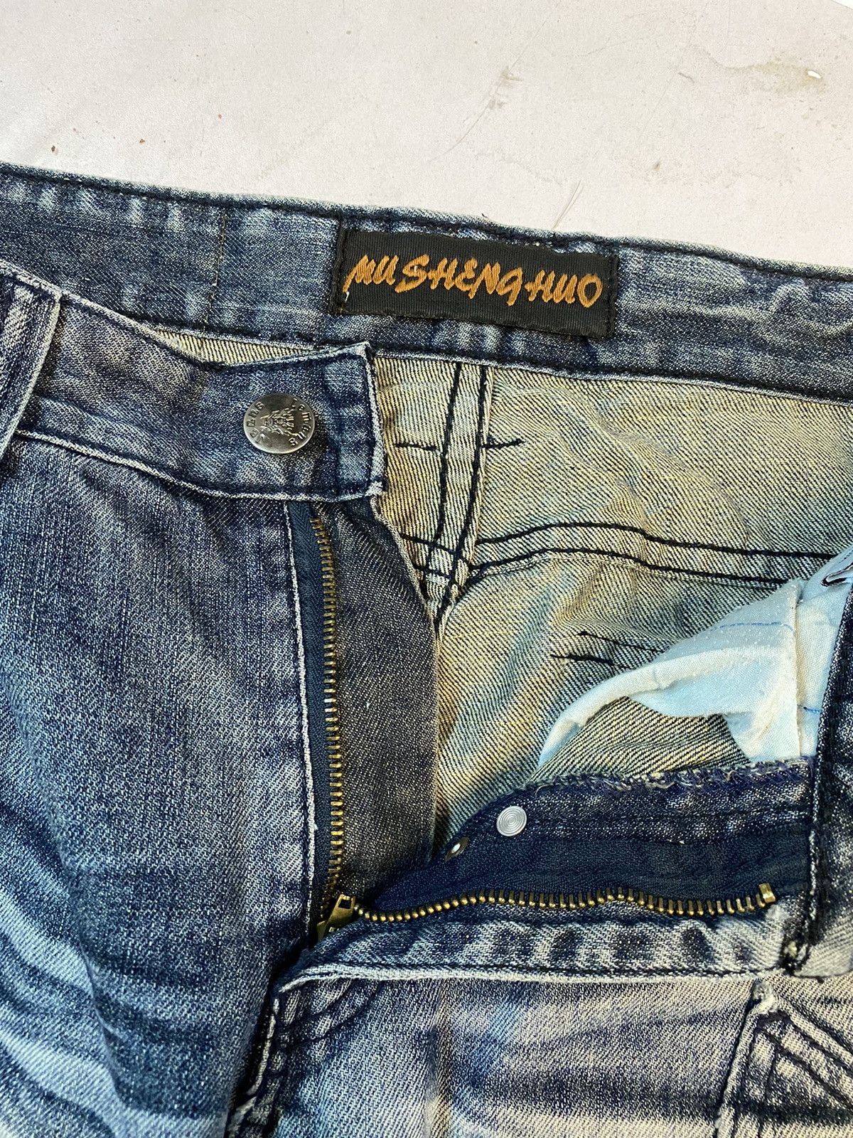 Japanese Brand × Seditionaries Rare Design🔥 Japanese Brand Distressed Denim Printed Size US 30 / EU 46 - 13 Thumbnail