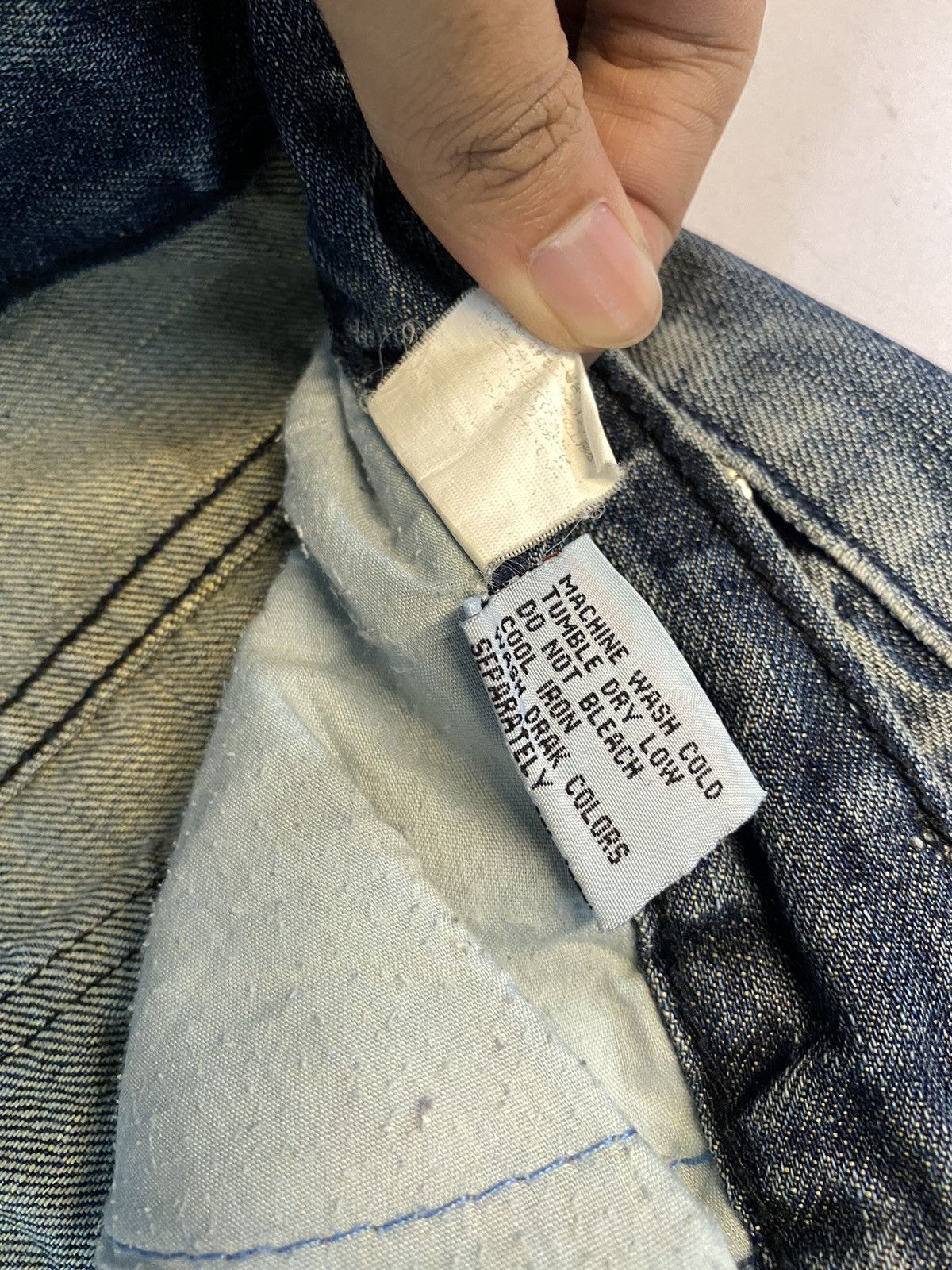 Japanese Brand × Seditionaries Rare Design🔥 Japanese Brand Distressed Denim Printed Size US 30 / EU 46 - 15 Thumbnail