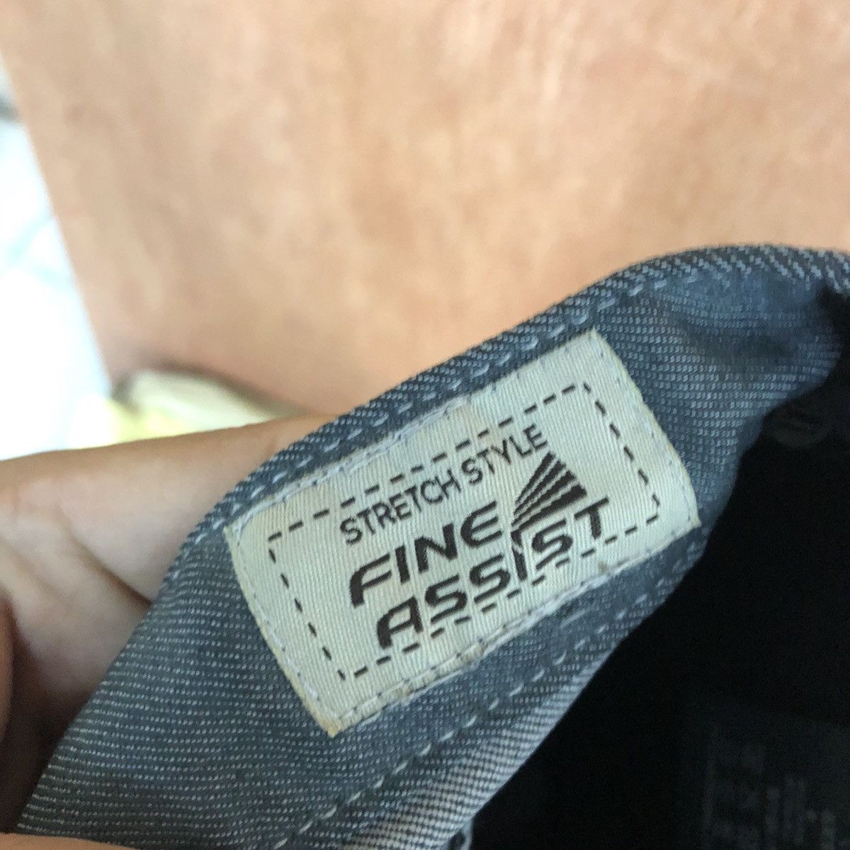Japanese Brand DL Fine Assist Blue Faded painter thrashed Cargo Pants #c744 Size US 31 - 14 Thumbnail