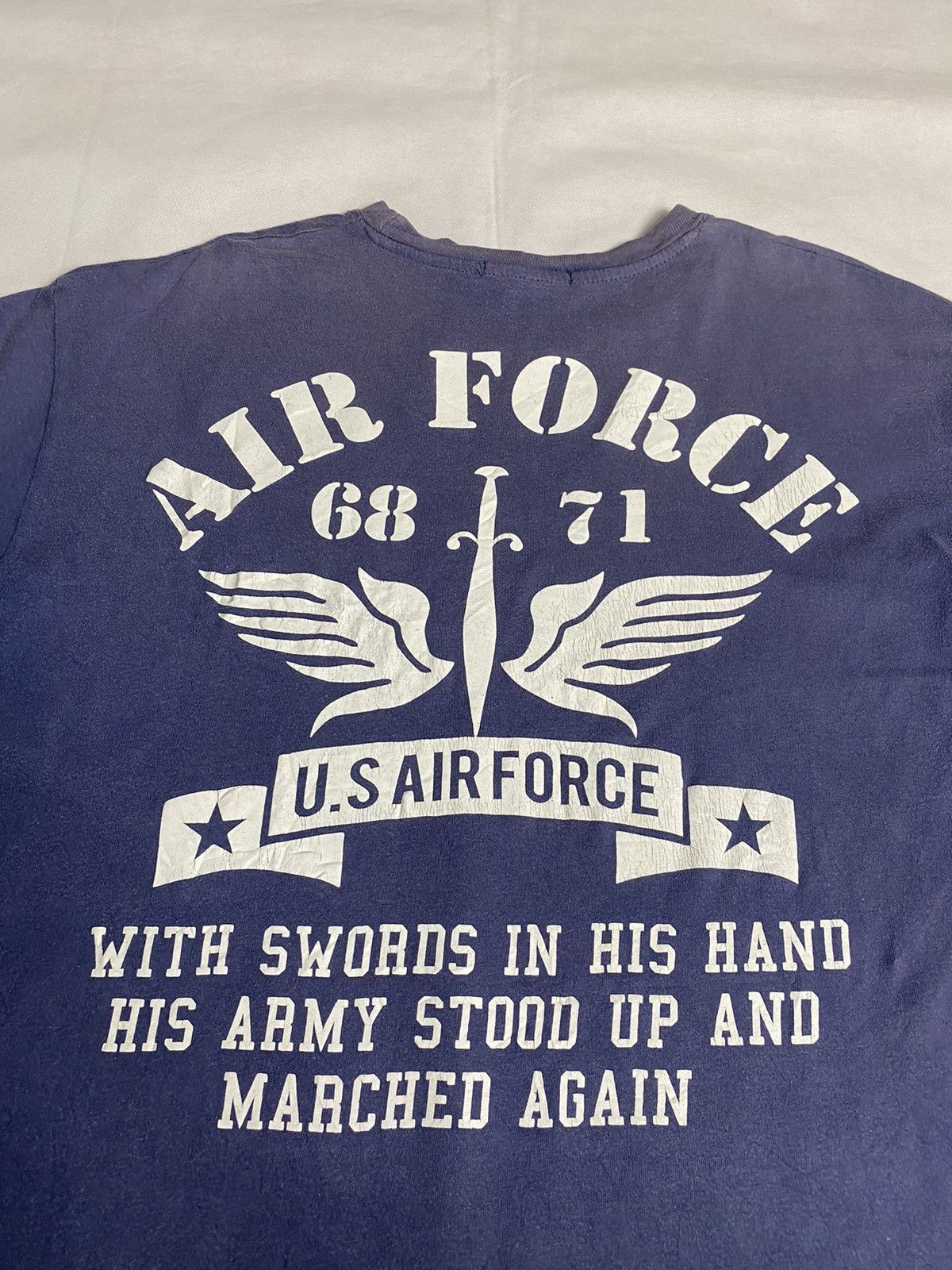 Vintage Vintage Us Air Force Tee Shirt Size US XL / EU 56 / 4 - 6 Thumbnail