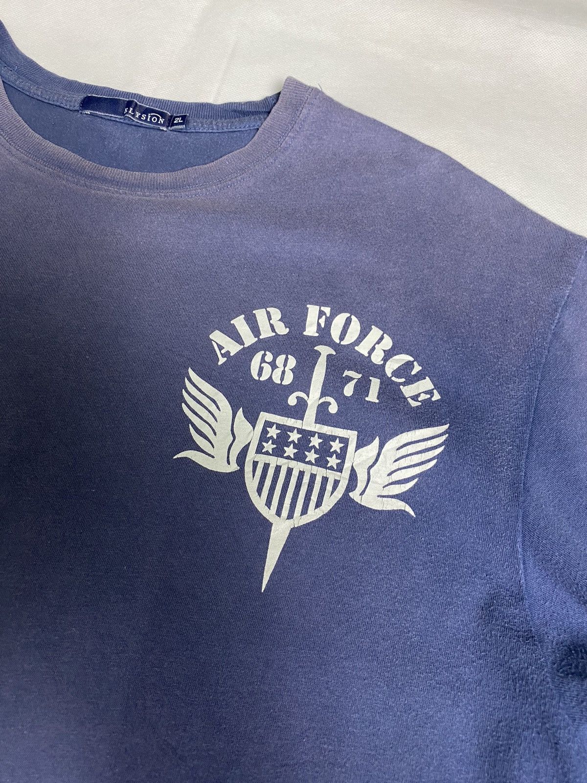 Vintage Vintage Us Air Force Tee Shirt Size US XL / EU 56 / 4 - 3 Thumbnail