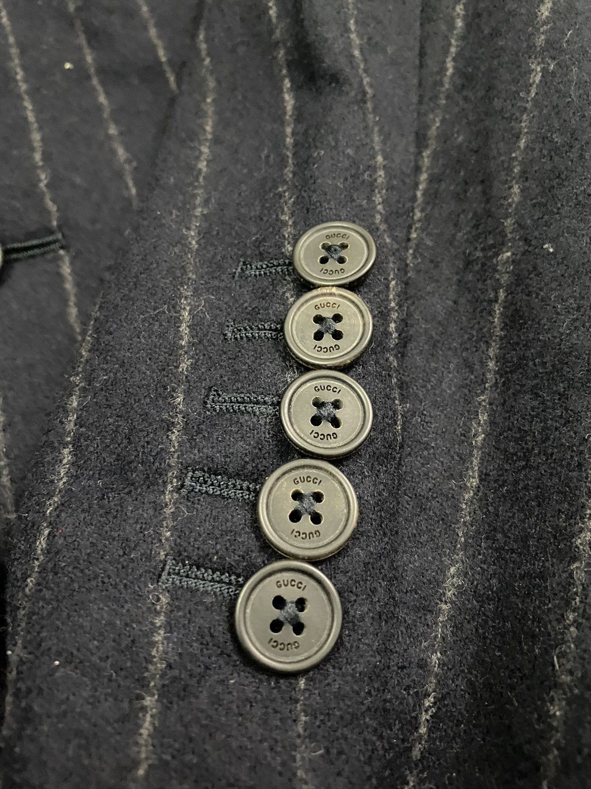 Gucci × Tom Ford Vintage Gucci Wool Jacket / Blazer Coat Size US M / EU 48-50 / 2 - 5 Thumbnail