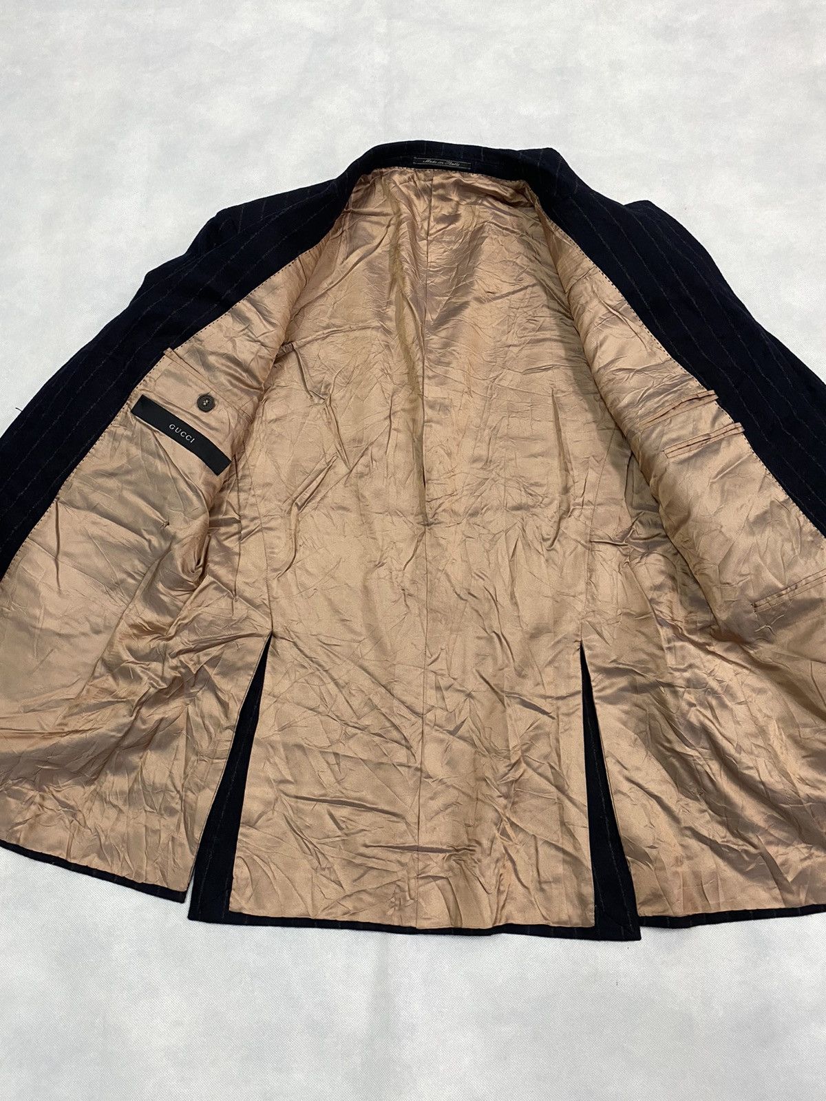 Gucci × Tom Ford Vintage Gucci Wool Jacket / Blazer Coat Size US M / EU 48-50 / 2 - 11 Thumbnail