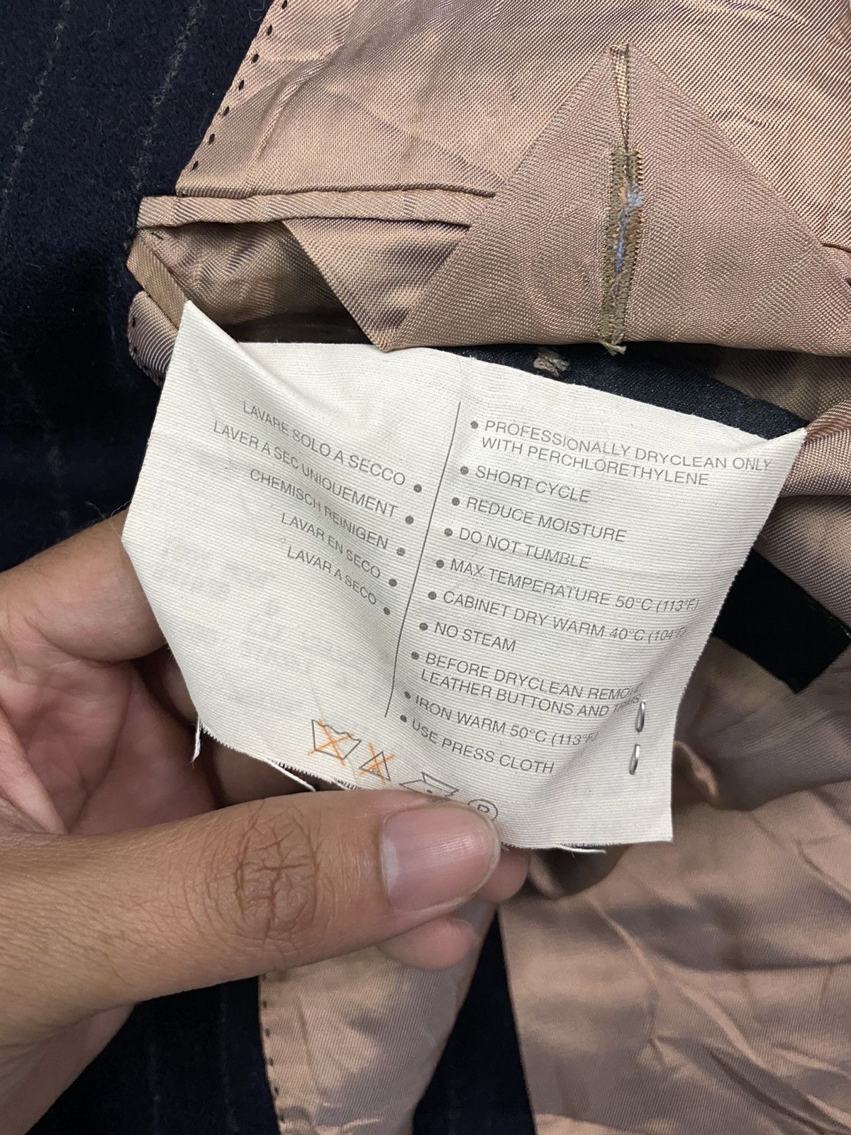 Gucci × Tom Ford Vintage Gucci Wool Jacket / Blazer Coat Size US M / EU 48-50 / 2 - 15 Thumbnail