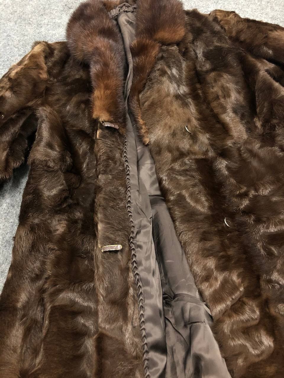 Japanese Brand × Vintage 🔥SICK🔥Silver Blue Lemura The Real Fur Jacket Size US M / EU 48-50 / 2 - 8 Thumbnail