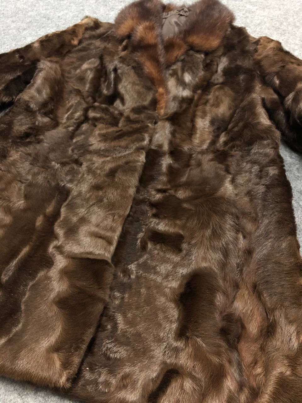 Japanese Brand × Vintage 🔥SICK🔥Silver Blue Lemura The Real Fur Jacket Size US M / EU 48-50 / 2 - 7 Thumbnail