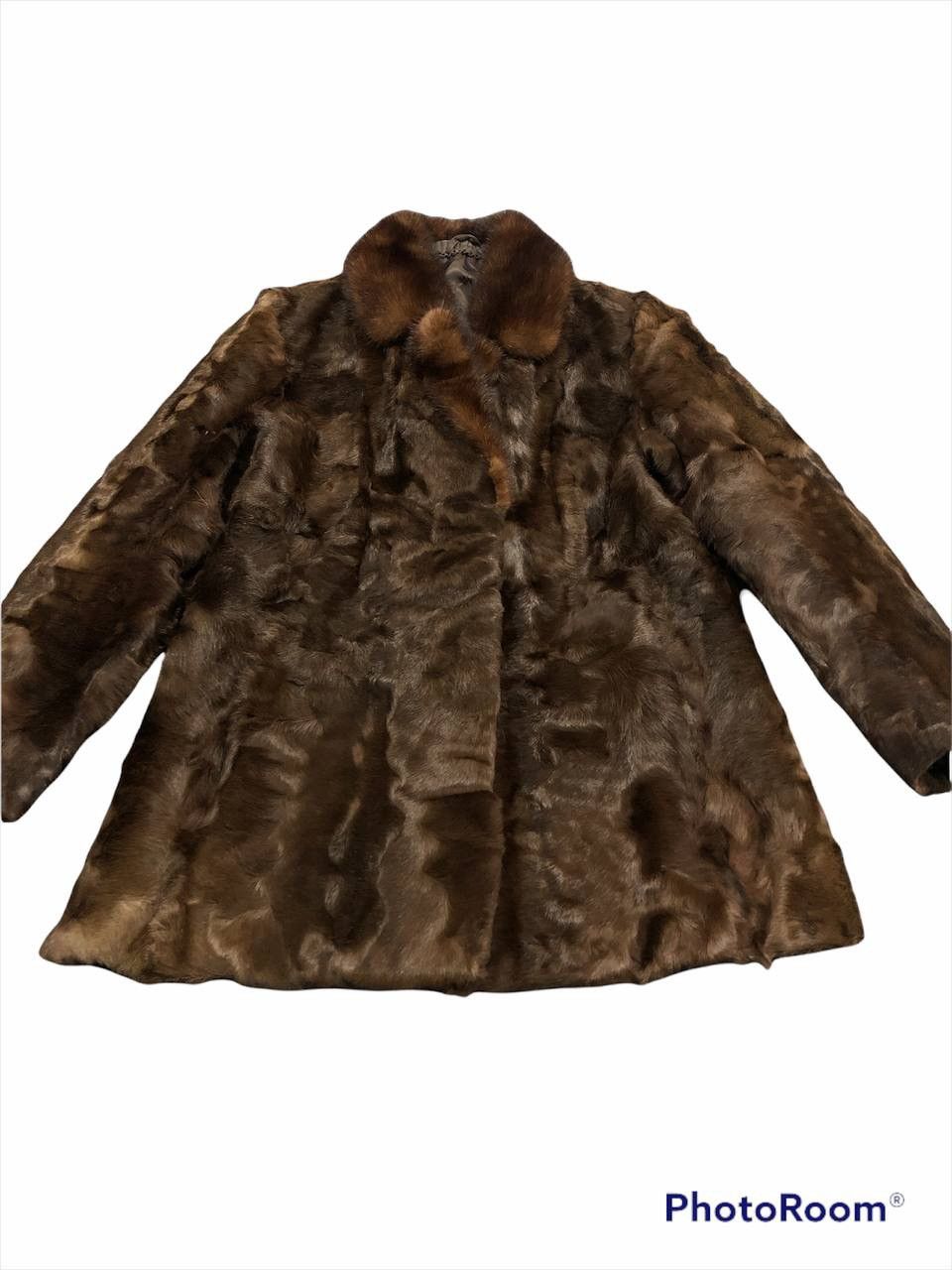 Japanese Brand × Vintage 🔥SICK🔥Silver Blue Lemura The Real Fur Jacket Size US M / EU 48-50 / 2 - 4 Thumbnail