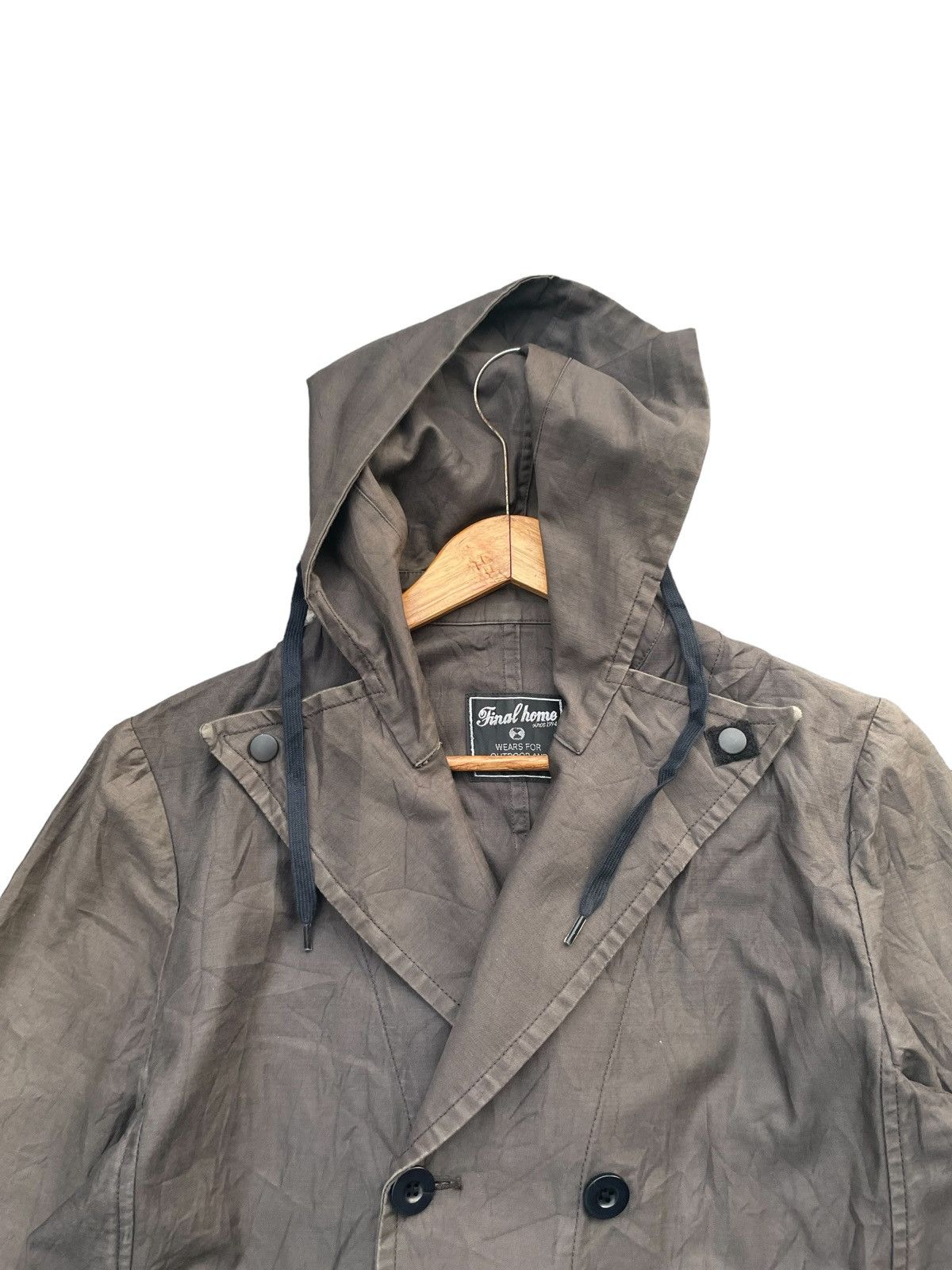 Yohji Yamamoto Final Home Yohji Yamamoto Parka Jacket Size US S / EU 44-46 / 1 - 7 Thumbnail