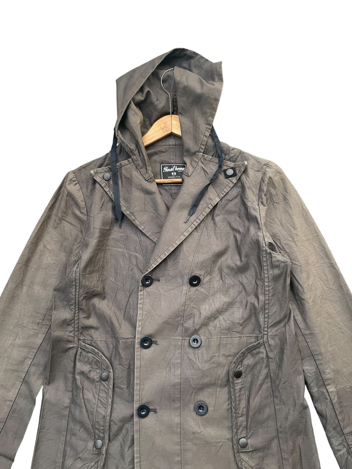 Yohji Yamamoto Final Home Yohji Yamamoto Parka Jacket Size US S / EU 44-46 / 1 - 5 Thumbnail