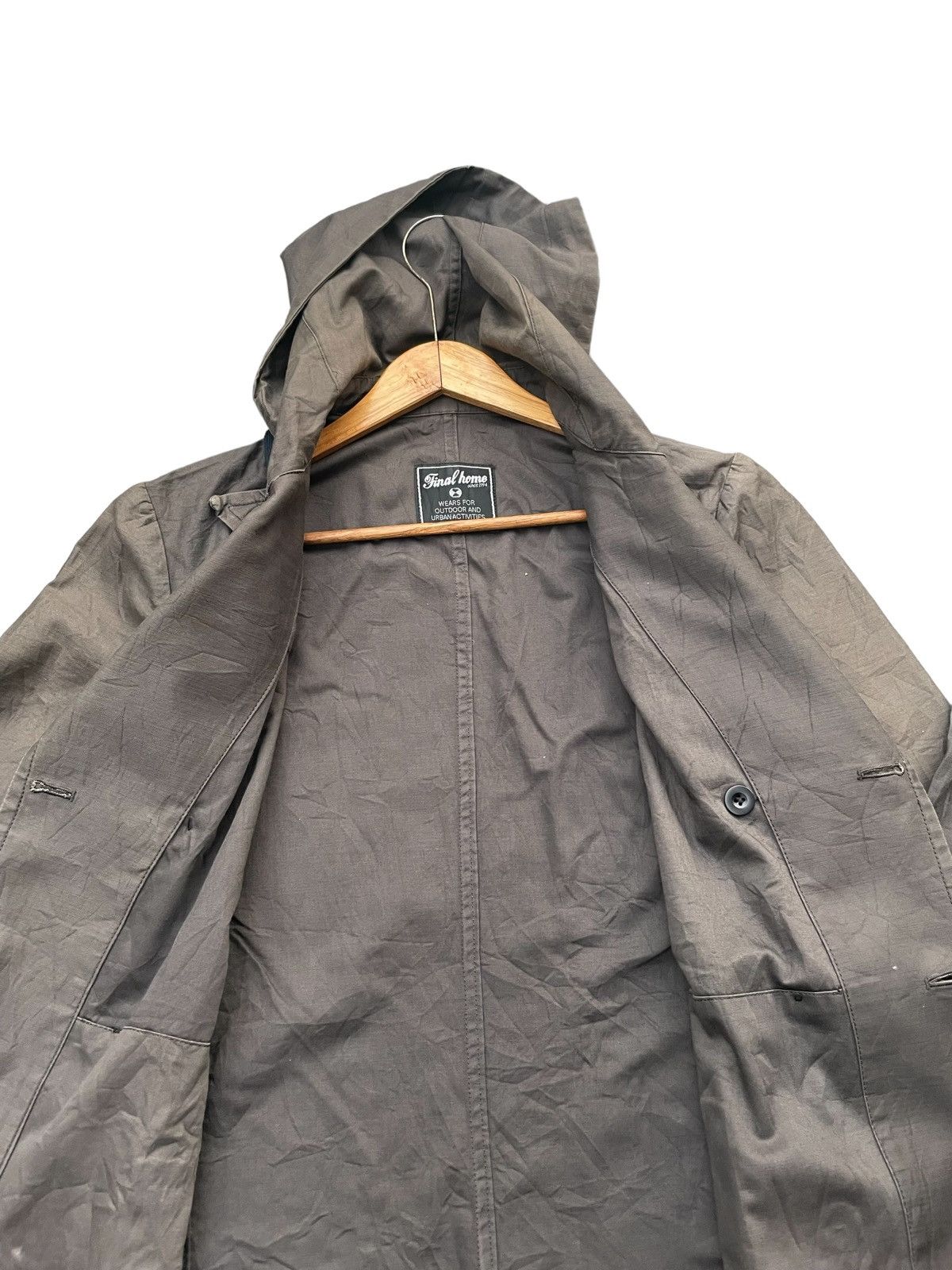 Yohji Yamamoto Final Home Yohji Yamamoto Parka Jacket Size US S / EU 44-46 / 1 - 8 Thumbnail