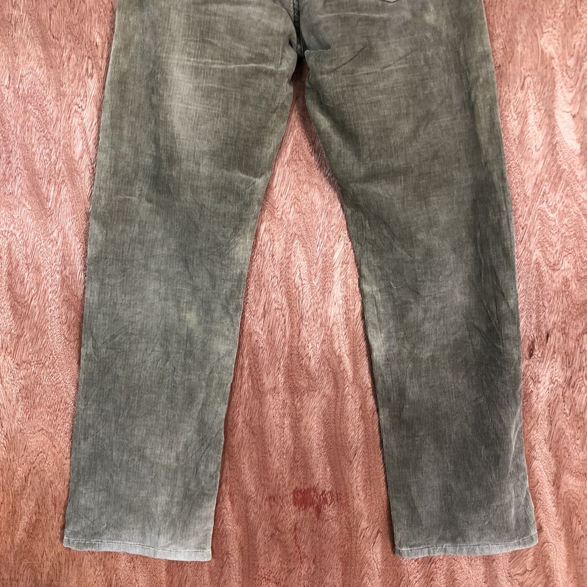 Uniqlo DL Uniqlo Grey Corduroy Denim vintage japan Pants #c707 Size US 29 - 8 Thumbnail