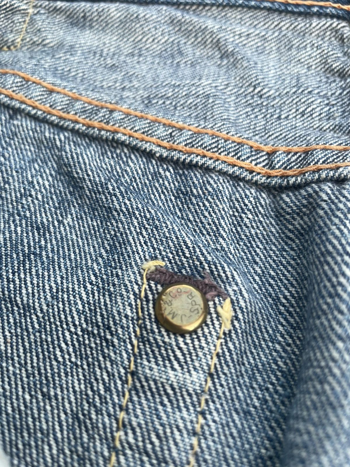 Japanese Brand Vintage Joe Mccoy Co Selvedge Denim Size US 32 / EU 48 - 15 Thumbnail