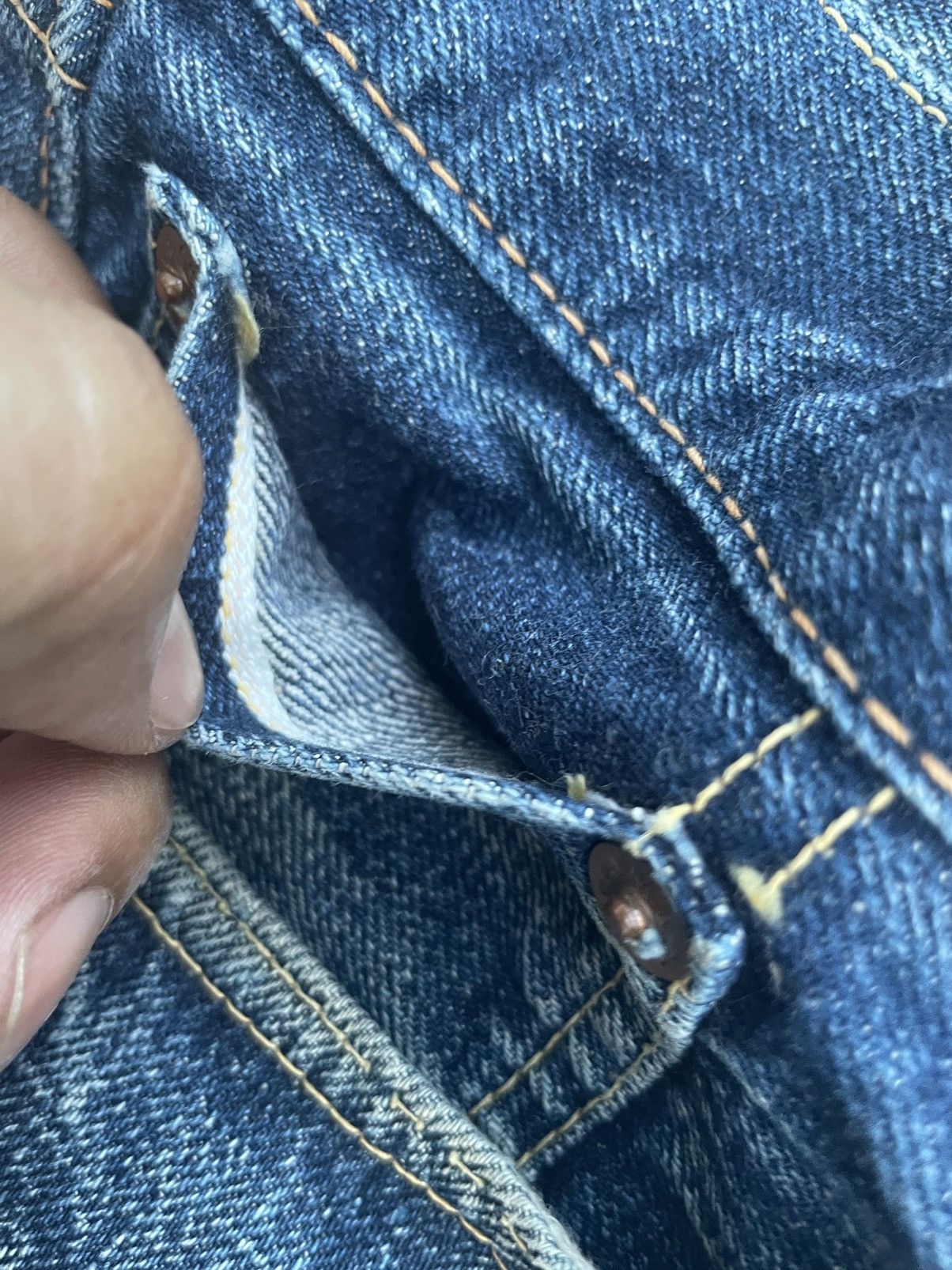 Japanese Brand Vintage Joe Mccoy Co Selvedge Denim Size US 32 / EU 48 - 17 Thumbnail
