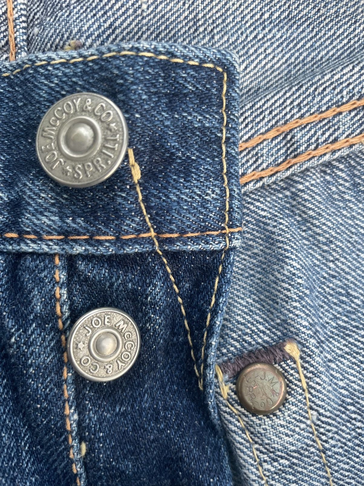 Japanese Brand Vintage Joe Mccoy Co Selvedge Denim Size US 32 / EU 48 - 18 Thumbnail