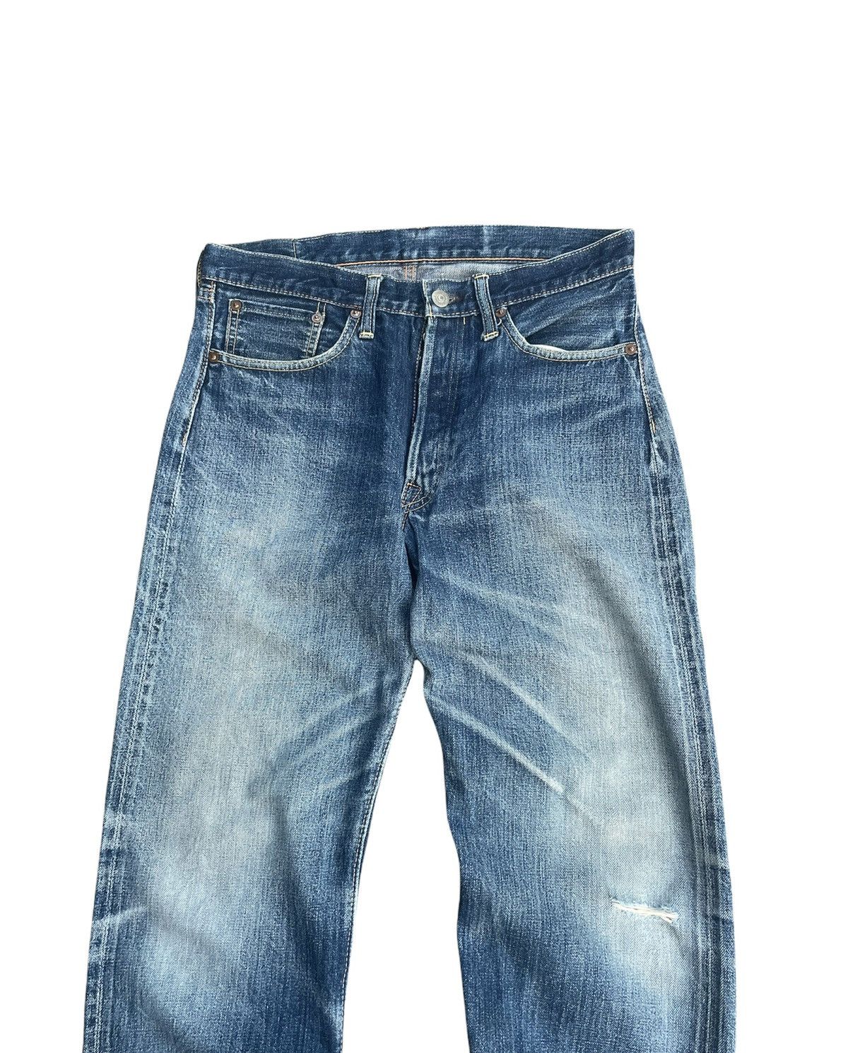 Japanese Brand Vintage Joe Mccoy Co Selvedge Denim Size US 32 / EU 48 - 3 Thumbnail