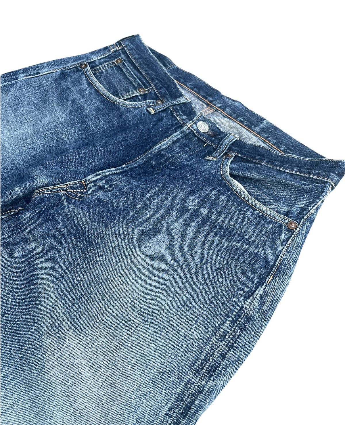 Japanese Brand Vintage Joe Mccoy Co Selvedge Denim Size US 32 / EU 48 - 5 Thumbnail