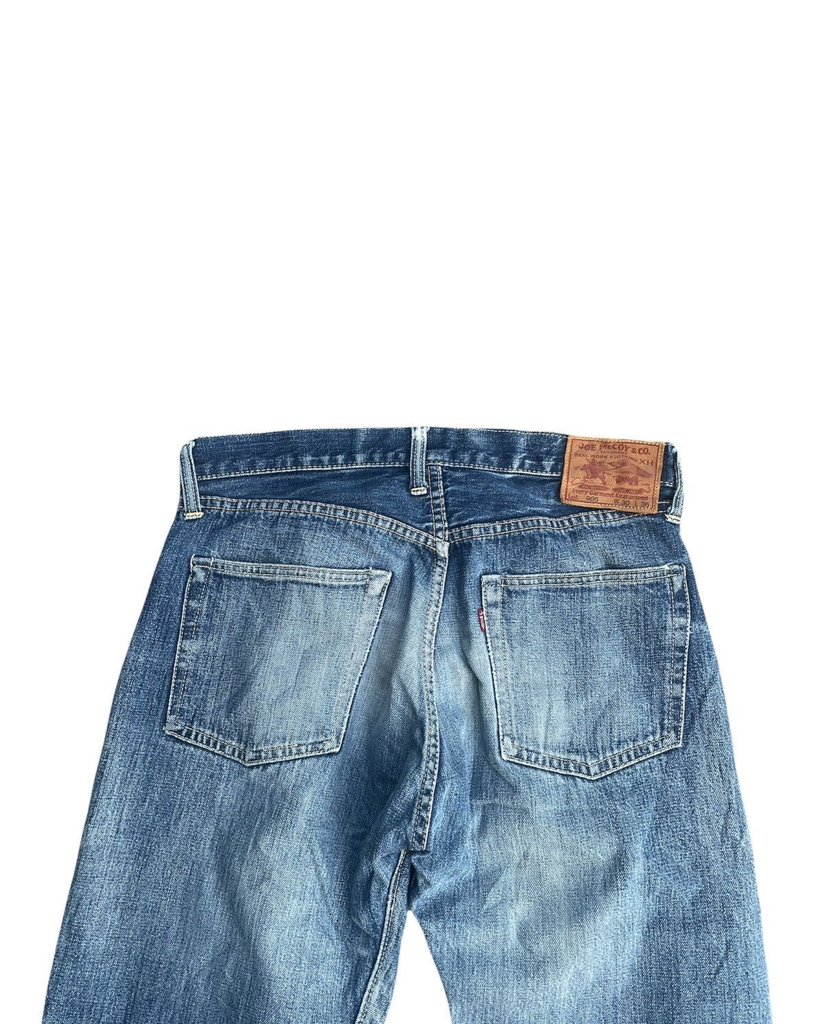 Japanese Brand Vintage Joe Mccoy Co Selvedge Denim Size US 32 / EU 48 - 8 Thumbnail