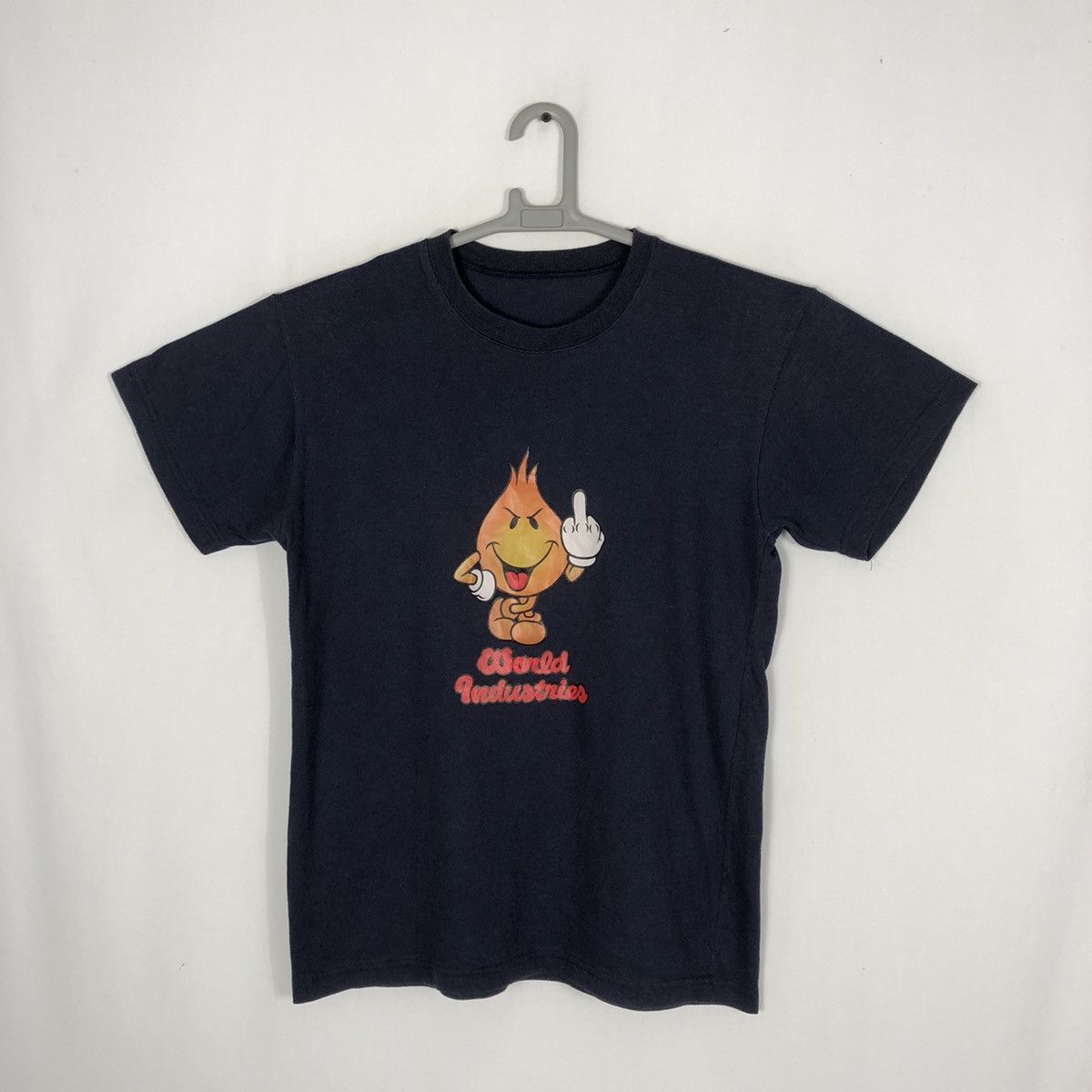 Welcome Skateboards 🔥Rare🔥World Industries Fuck Off Iron On Print Skate Tee Size US S / EU 44-46 / 1 - 1 Thumbnail