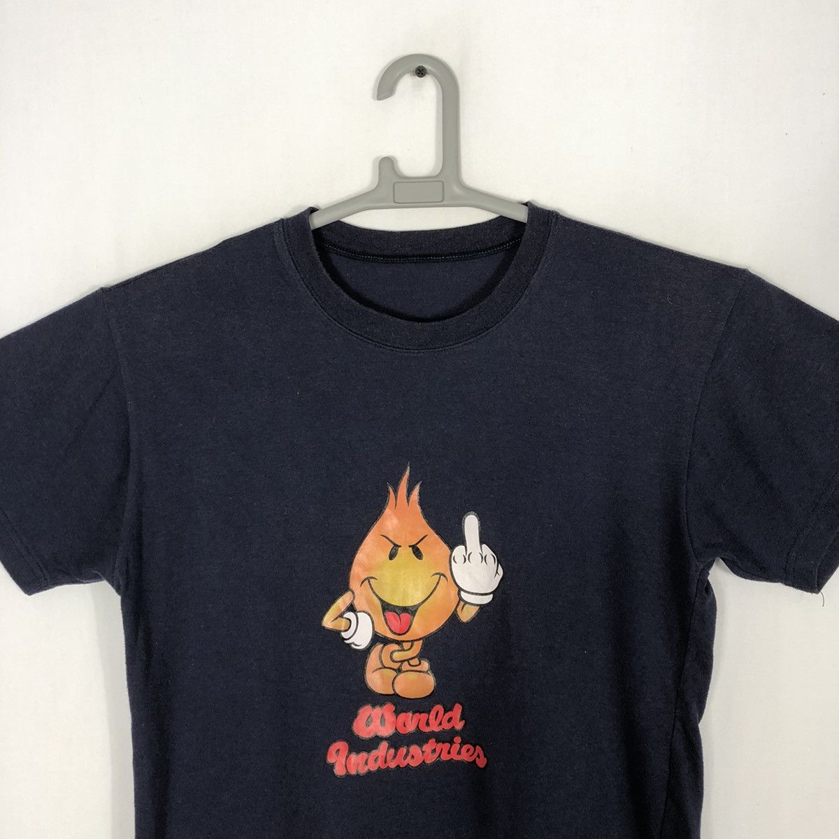 Welcome Skateboards 🔥Rare🔥World Industries Fuck Off Iron On Print Skate Tee Size US S / EU 44-46 / 1 - 2 Thumbnail