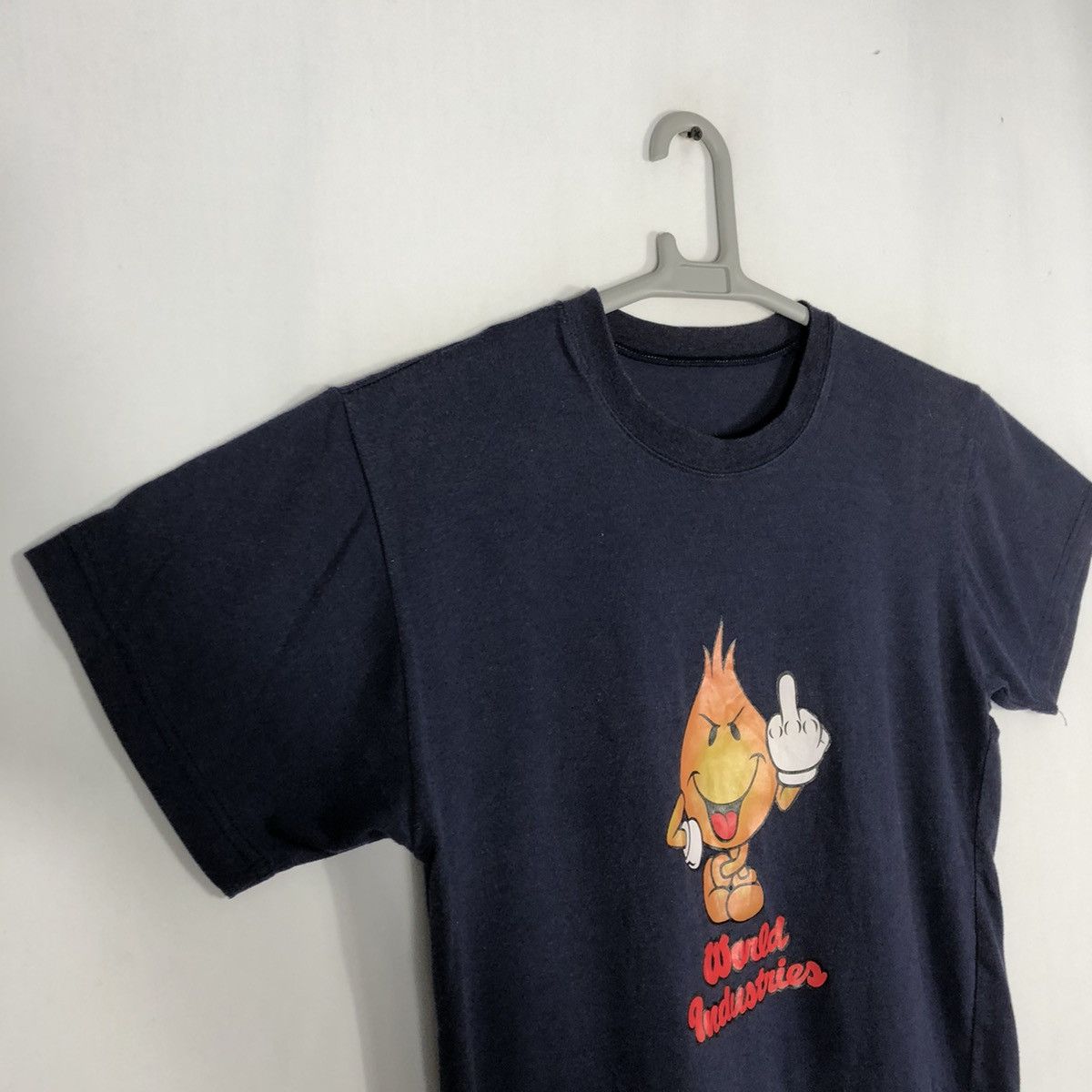 Welcome Skateboards 🔥Rare🔥World Industries Fuck Off Iron On Print Skate Tee Size US S / EU 44-46 / 1 - 6 Thumbnail