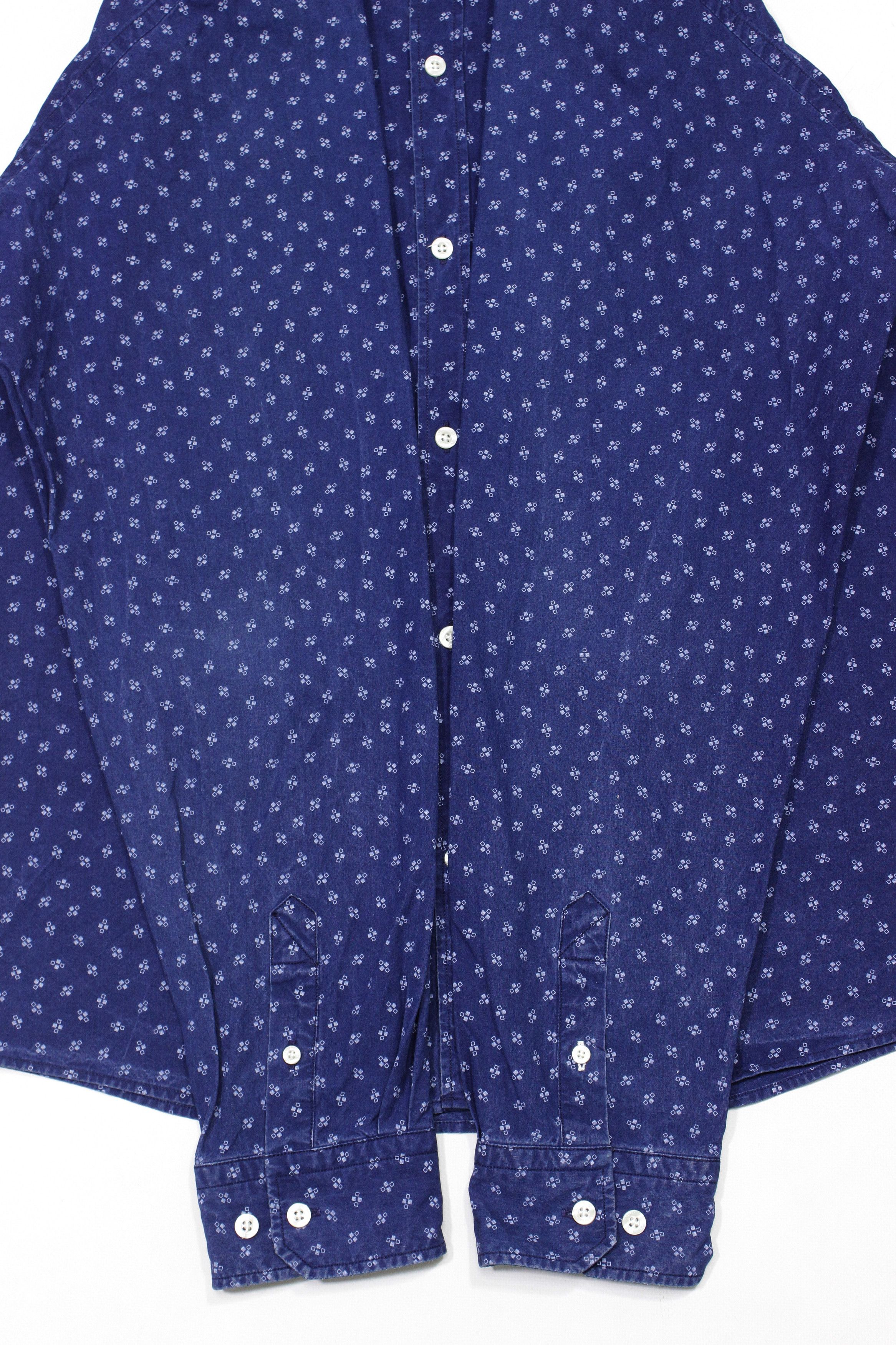 Norse Projects Anton Indigo Seed Shirt Size US XL / EU 56 / 4 - 5 Thumbnail