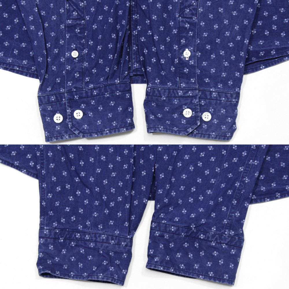 Norse Projects Anton Indigo Seed Shirt Size US XL / EU 56 / 4 - 7 Thumbnail