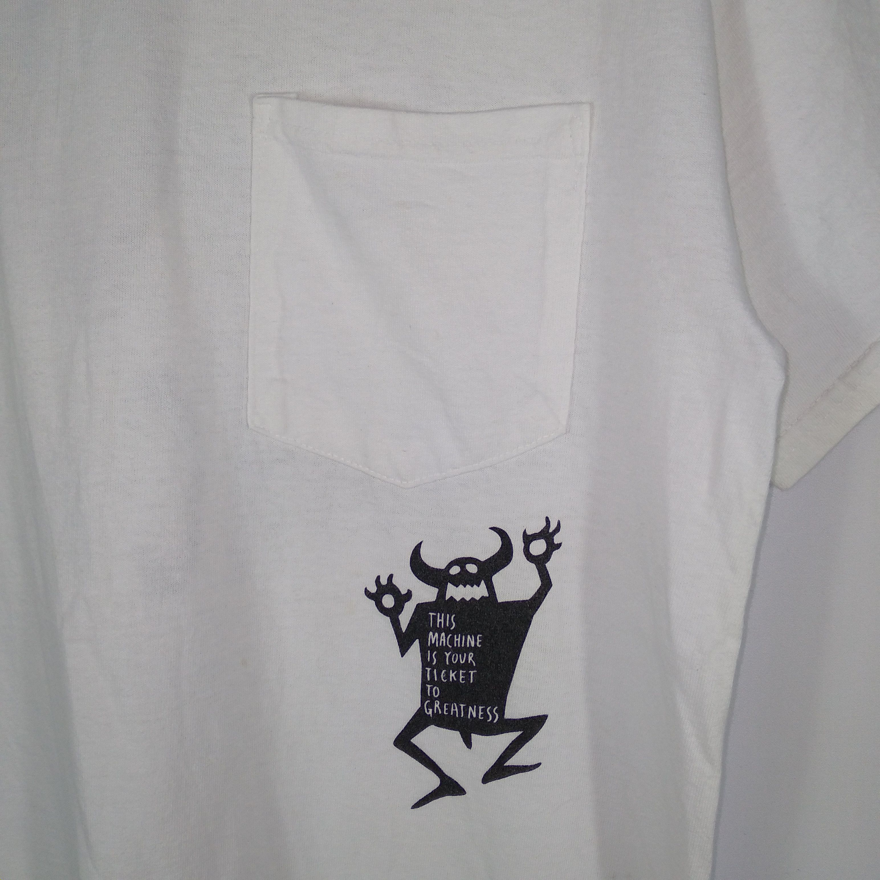 Toy Machine × Welcome Skateboards Bloodsucking Toy Machine Single Pocket Big Hit Spellout Tee Size US M / EU 48-50 / 2 - 4 Thumbnail
