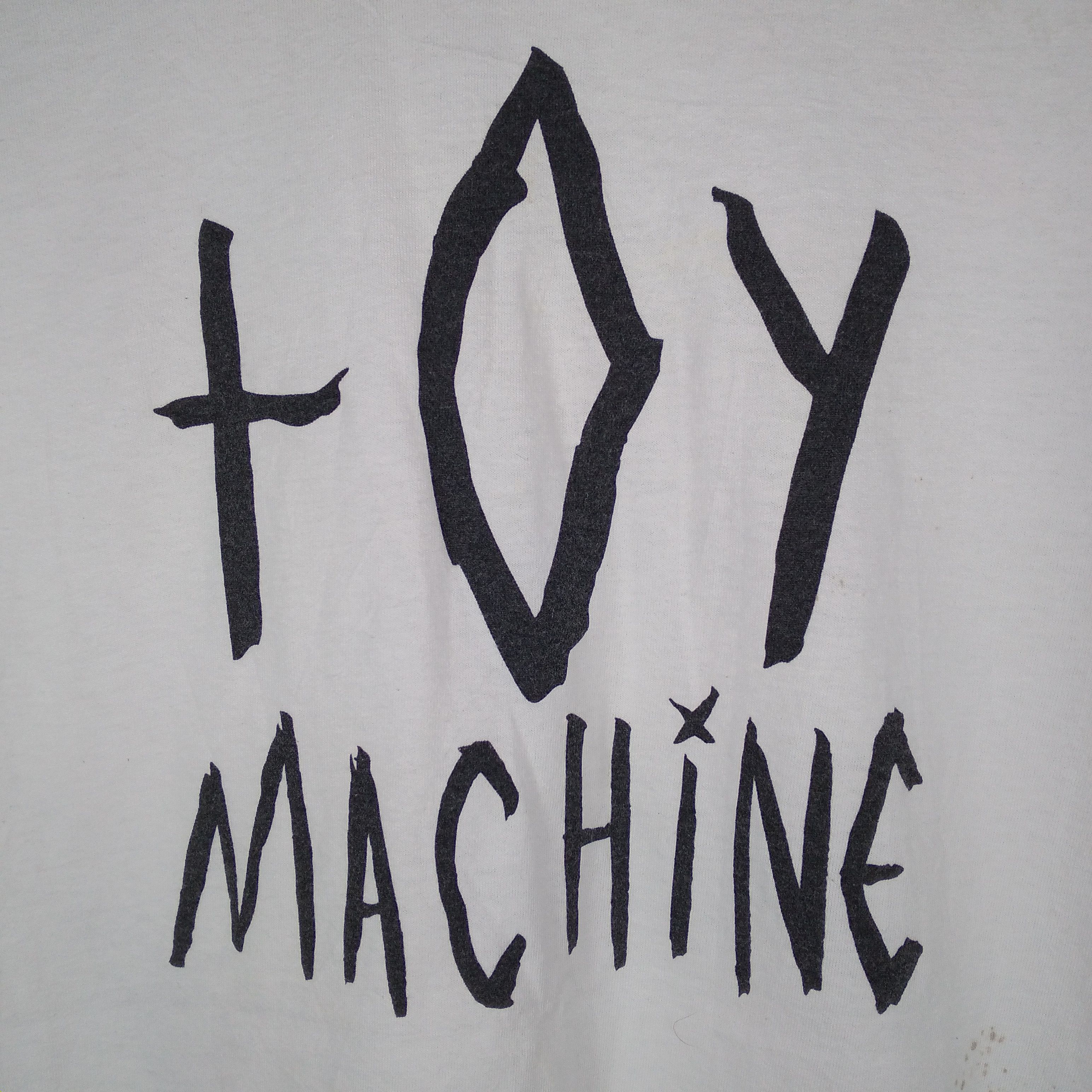 Toy Machine × Welcome Skateboards Bloodsucking Toy Machine Single Pocket Big Hit Spellout Tee Size US M / EU 48-50 / 2 - 2 Thumbnail