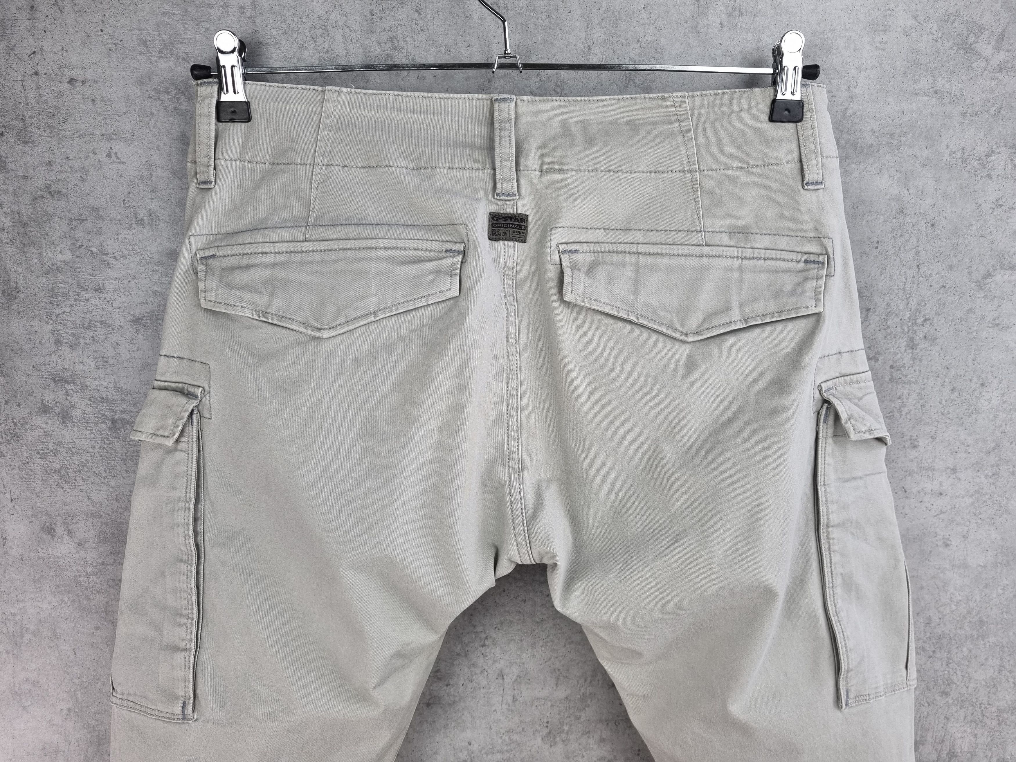 G-Star Rare Gstar RAW Gray Rovic twill Slim Cargo Utility Pants Size US 31 - 13 Thumbnail