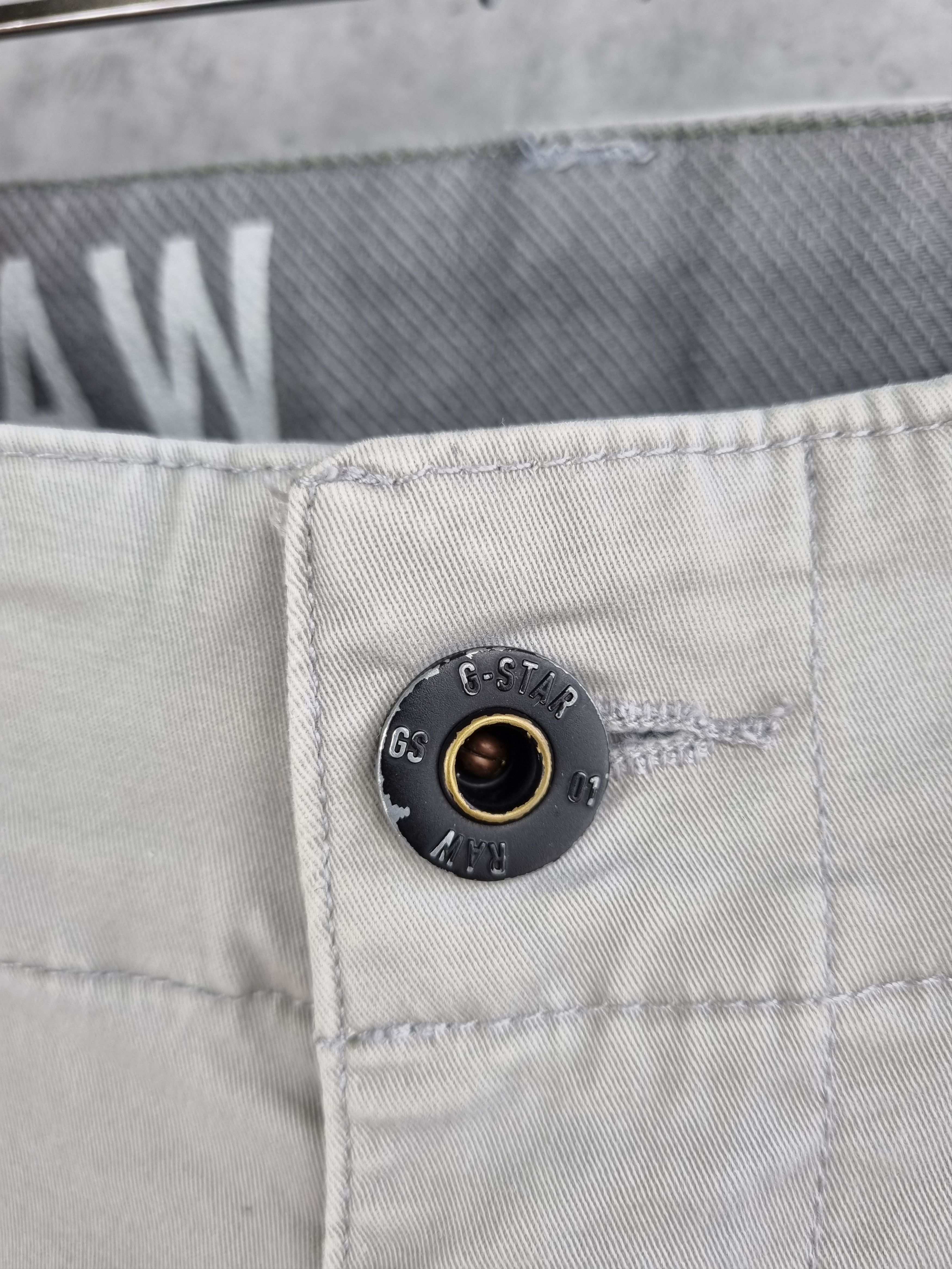 G-Star Rare Gstar RAW Gray Rovic twill Slim Cargo Utility Pants Size US 31 - 11 Thumbnail