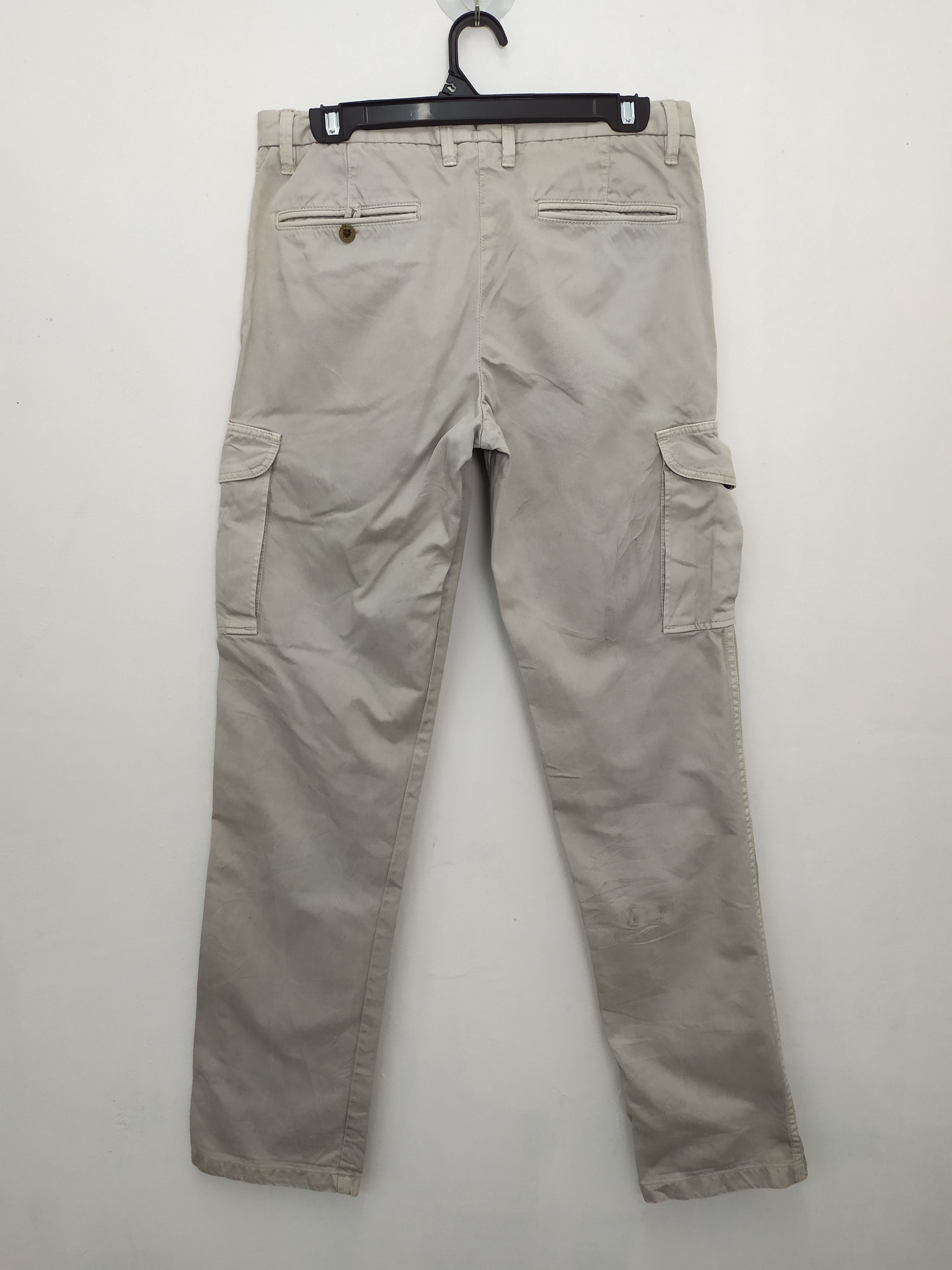Japanese Brand × Vintage EXTREME LINE LIGHT GREY CARGO PANTS Size US 30 / EU 46 - 11 Thumbnail